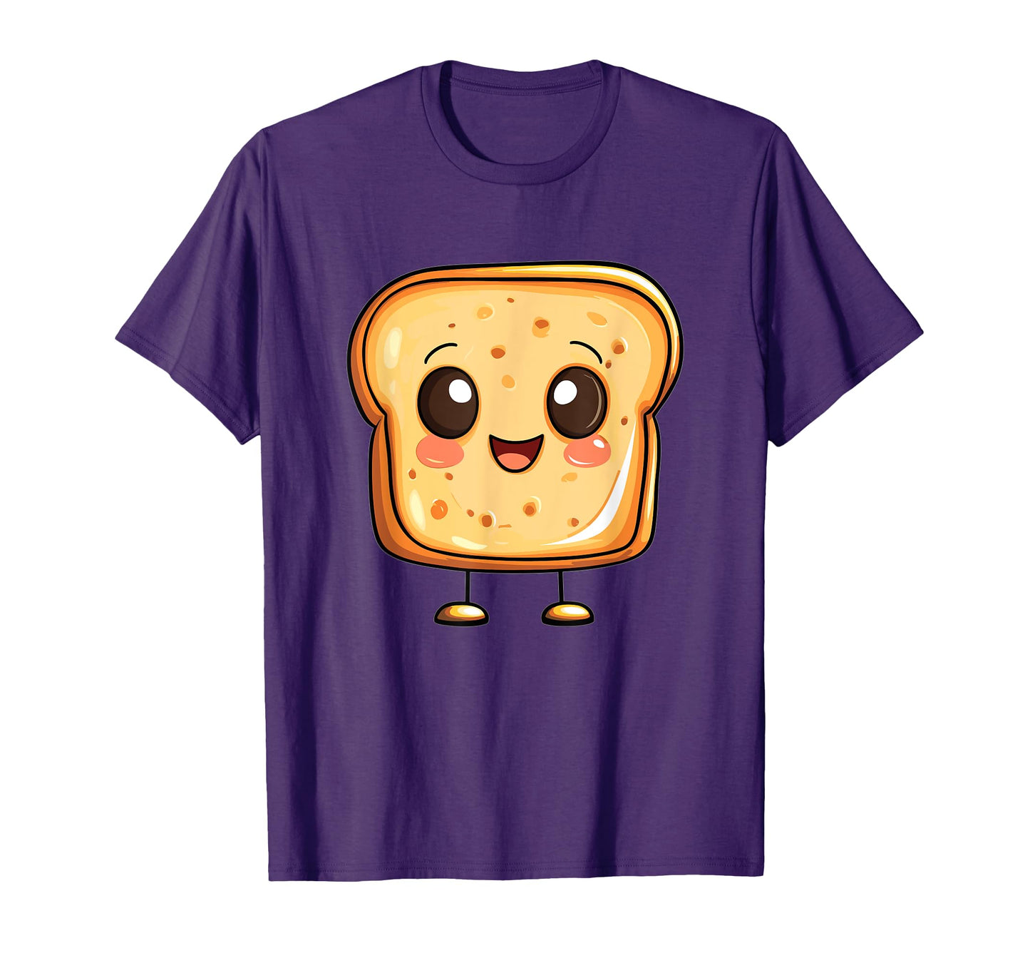 Adorable Toast Cartoon T-Shirt