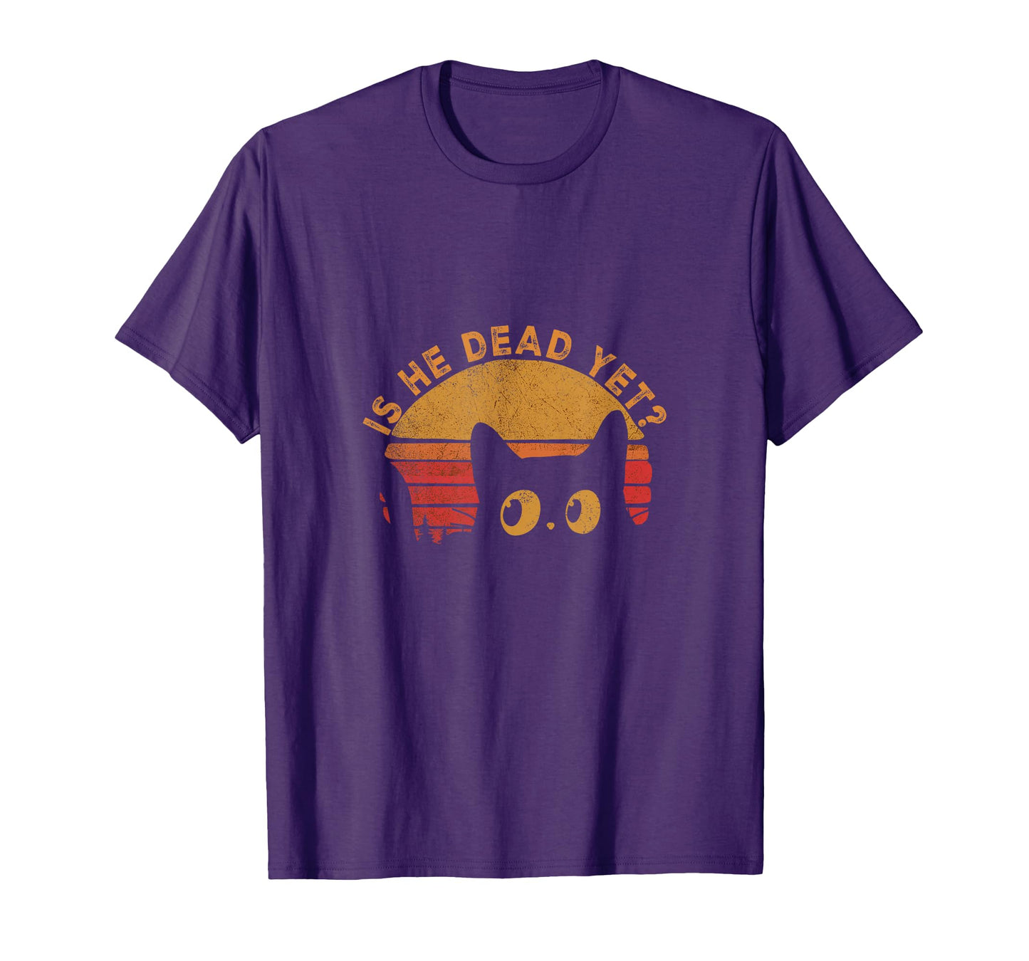 Is-He-Vintage-Dead-Yet cat T-Shirt