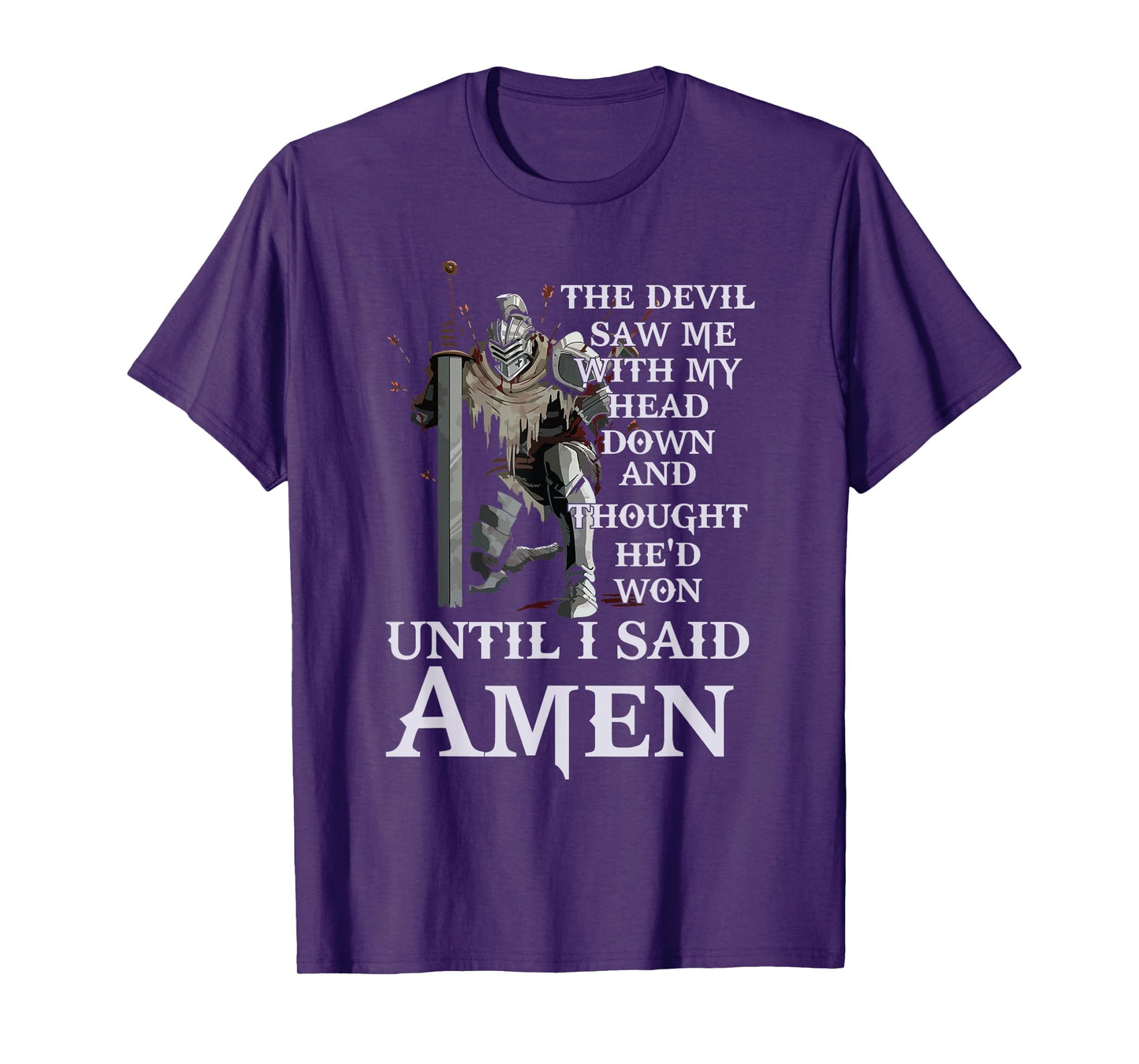 Until I Said Amen Christian for church friends T-Shirt
