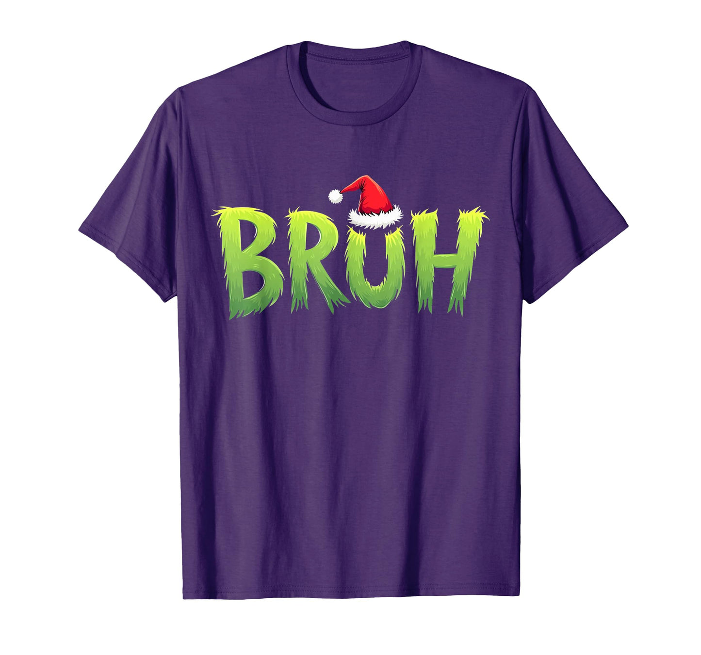 Bruh Christmas Kids Teens Boys Funny Christmas humor Meme T-Shirt