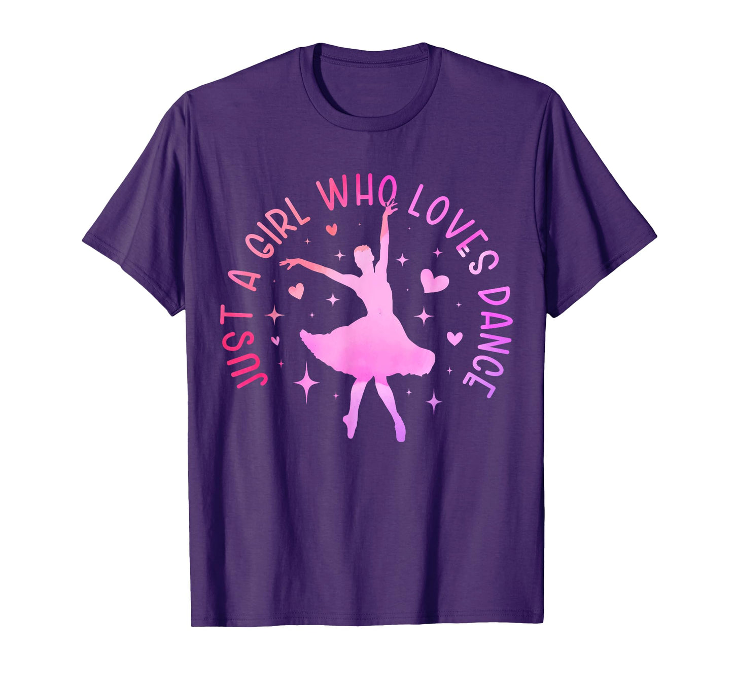 Cute Just a girl who loves Dance lover Girl Dancing T-Shirt