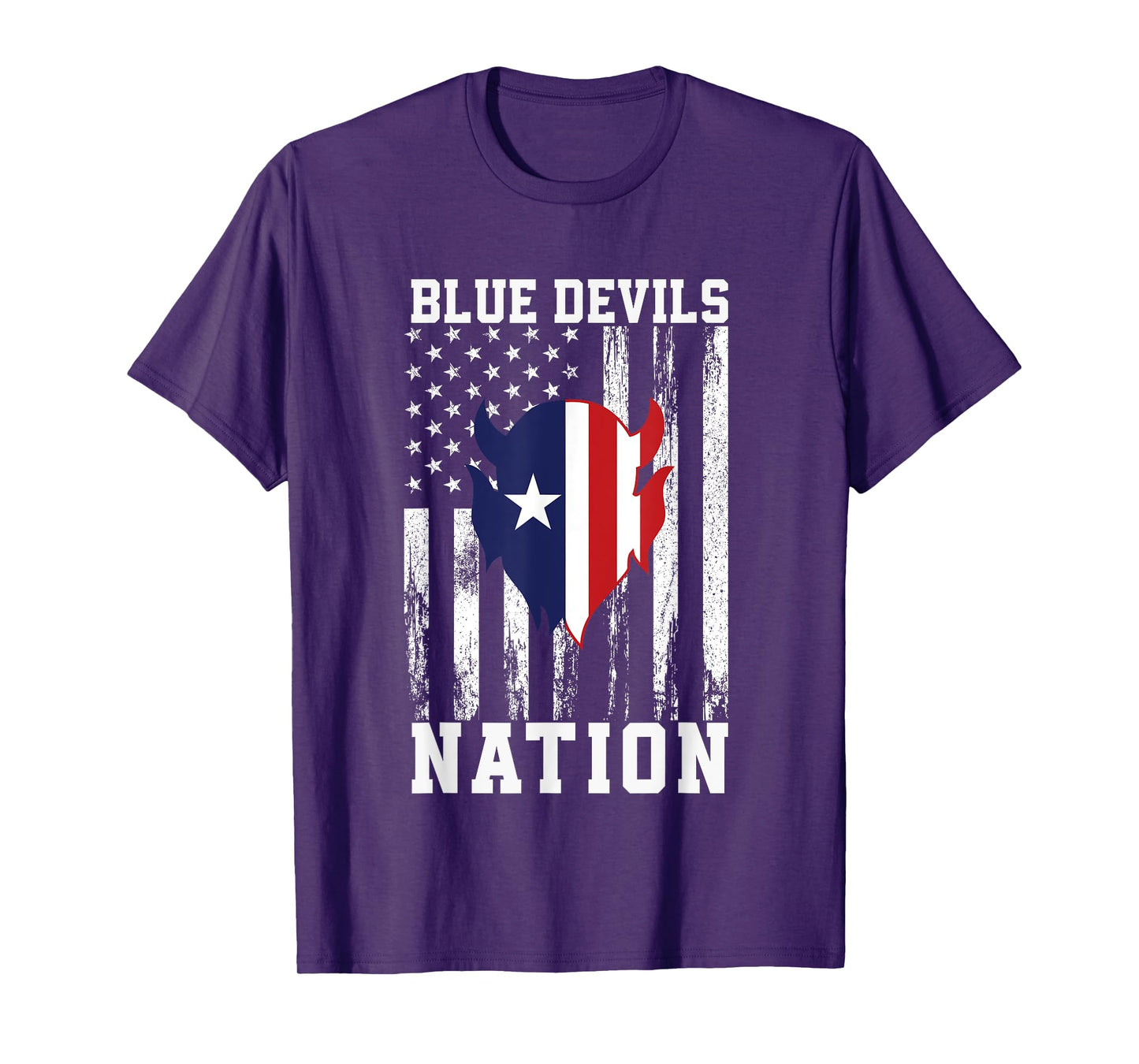 Zanesville Blue Devils Logo Nation HS T-Shirt