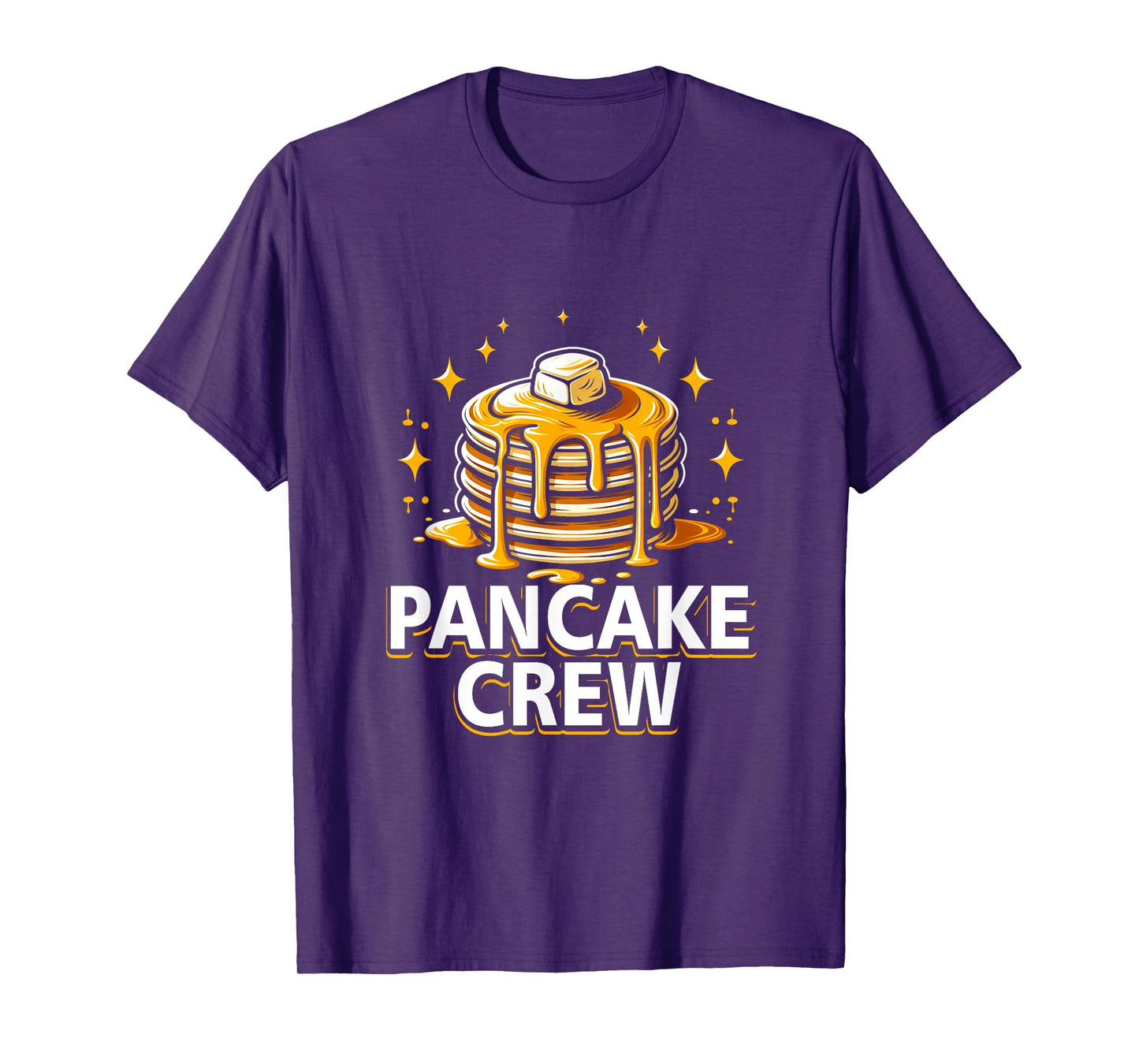 Pancake Crew Breakfast Food Syrup Cute Pancake Maker T-Shirt