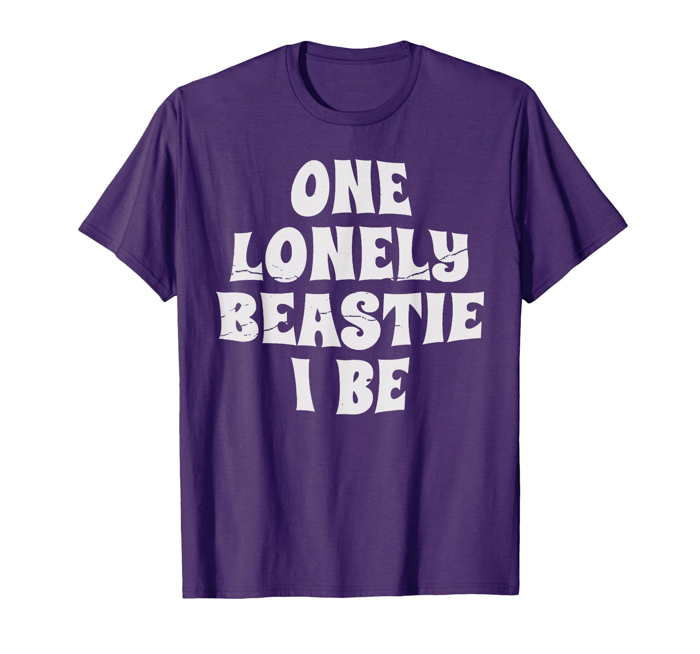 Vintage Funny One Lonely Beastie I Be Retro Saying Humor T-Shirt