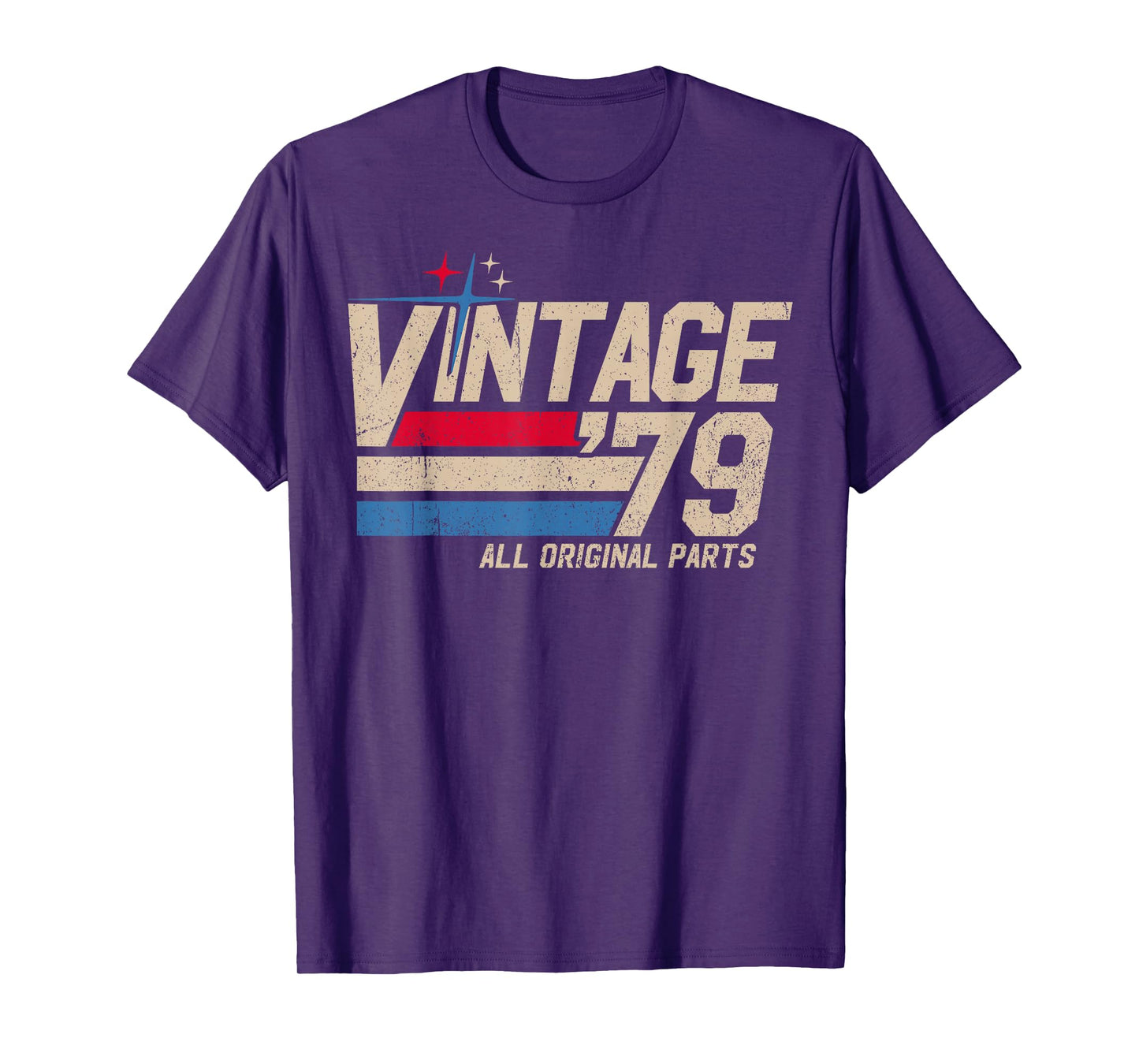 Vintage '79 Retro 46th Birthday for Men Dad USA Since 1979 T-Shirt