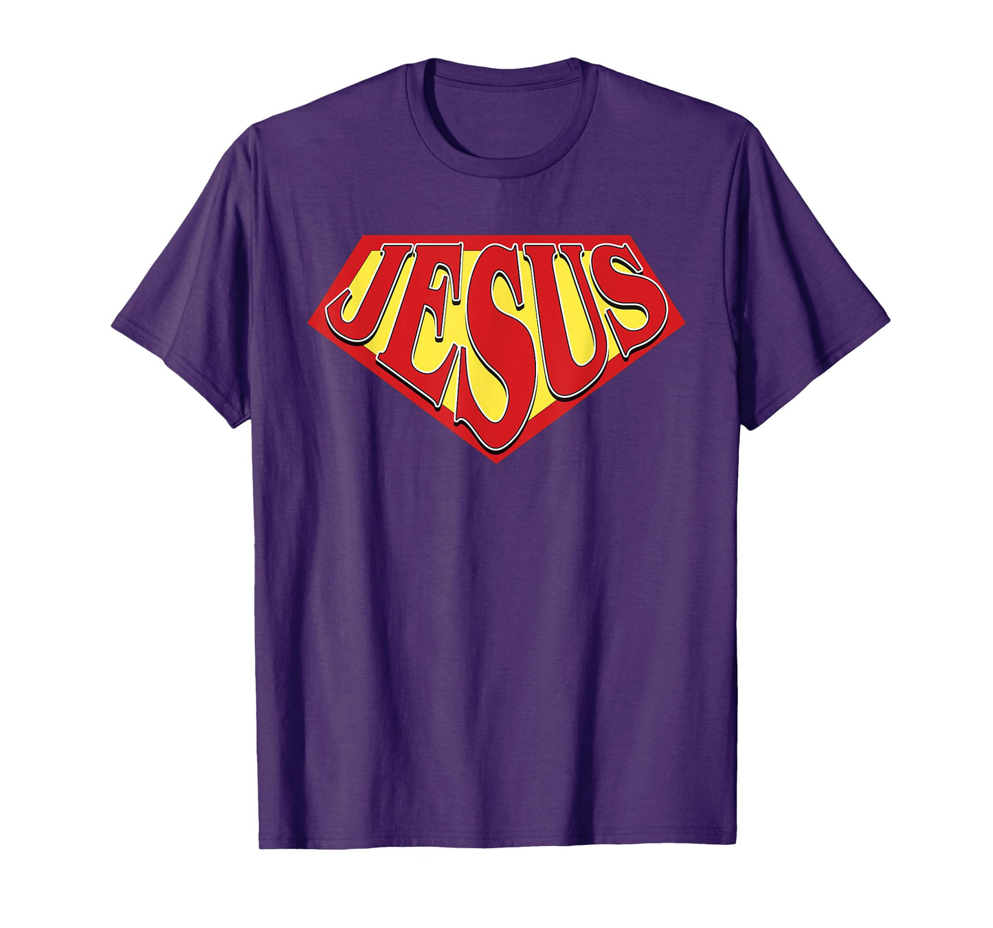 Christian Bodybuilding Powered by Jesus for Weightlifting T-Shirt
