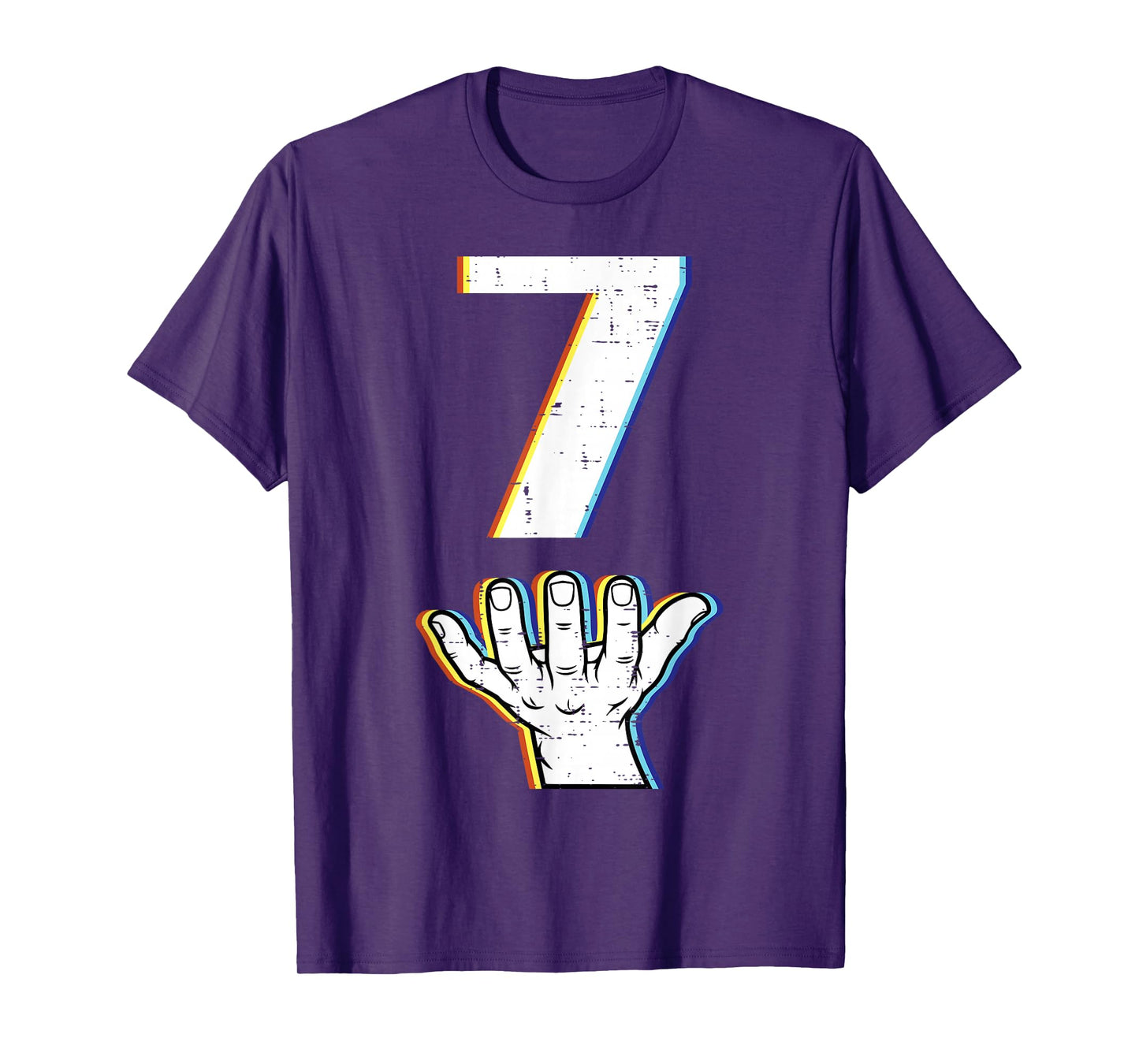 Number 7 Matching 67 Meme Halloween Costume Men Women Kids T-Shirt