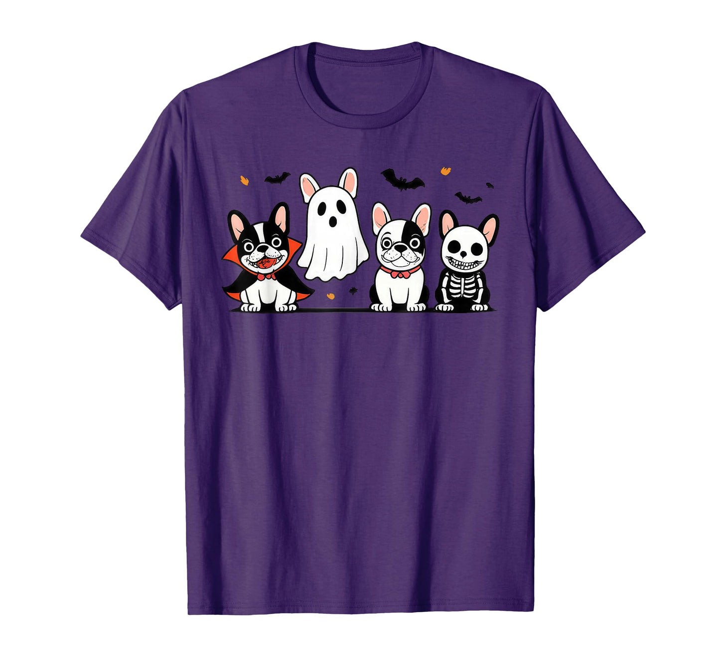 Mummy French Bulldog Halloween French Bulldog Witch Dog Mom T-Shirt
