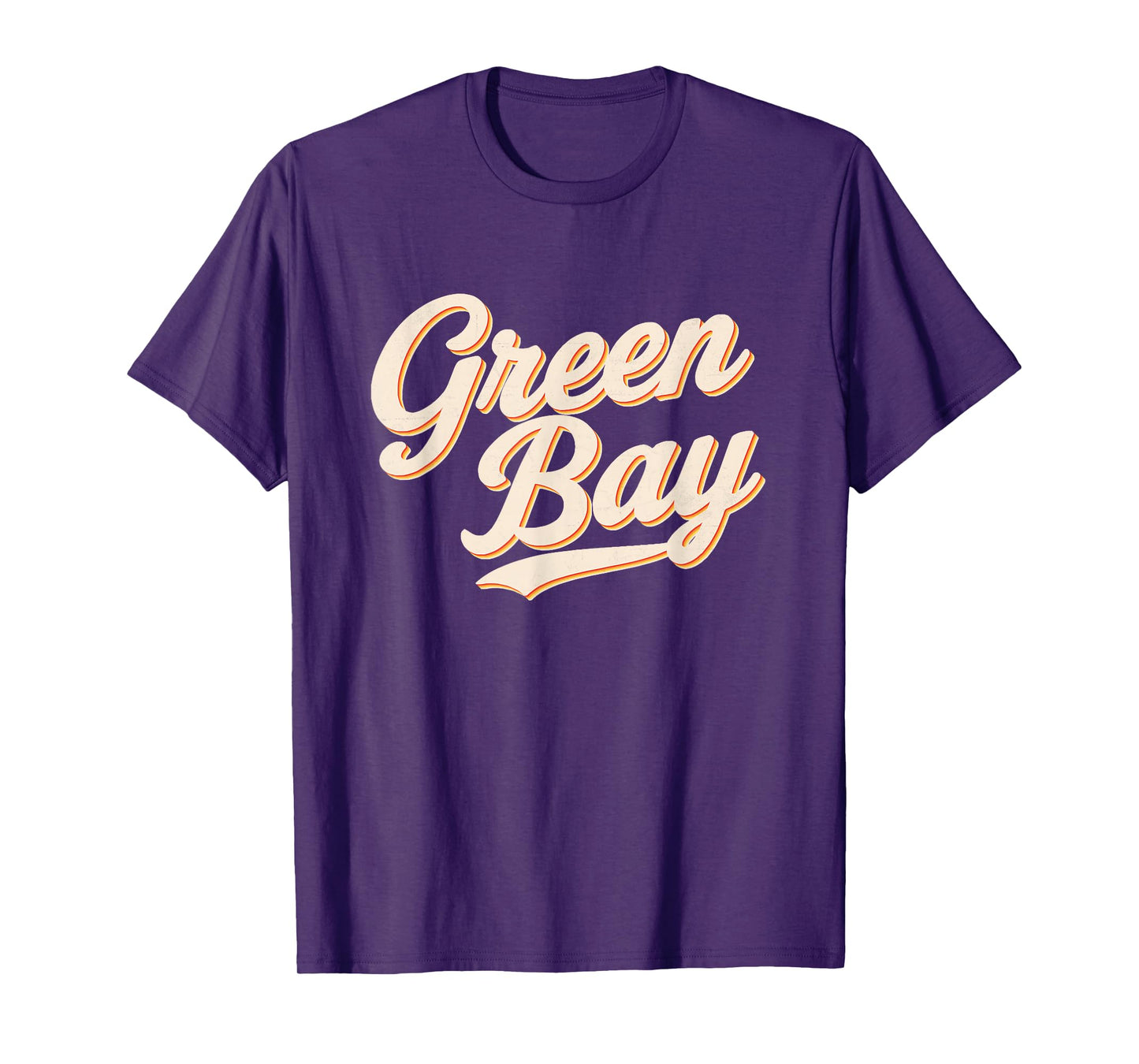 Green Bay Wisconsin Retro Vintage T-Shirt