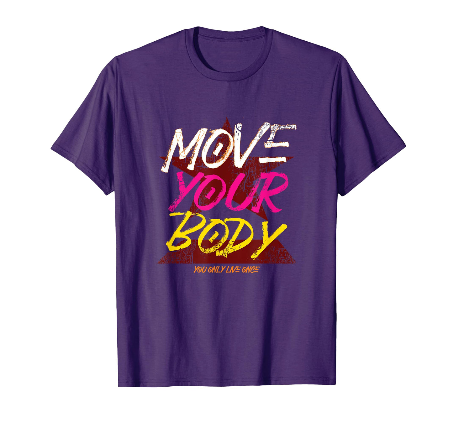 Retro Move Your Body Gift T-Shirt