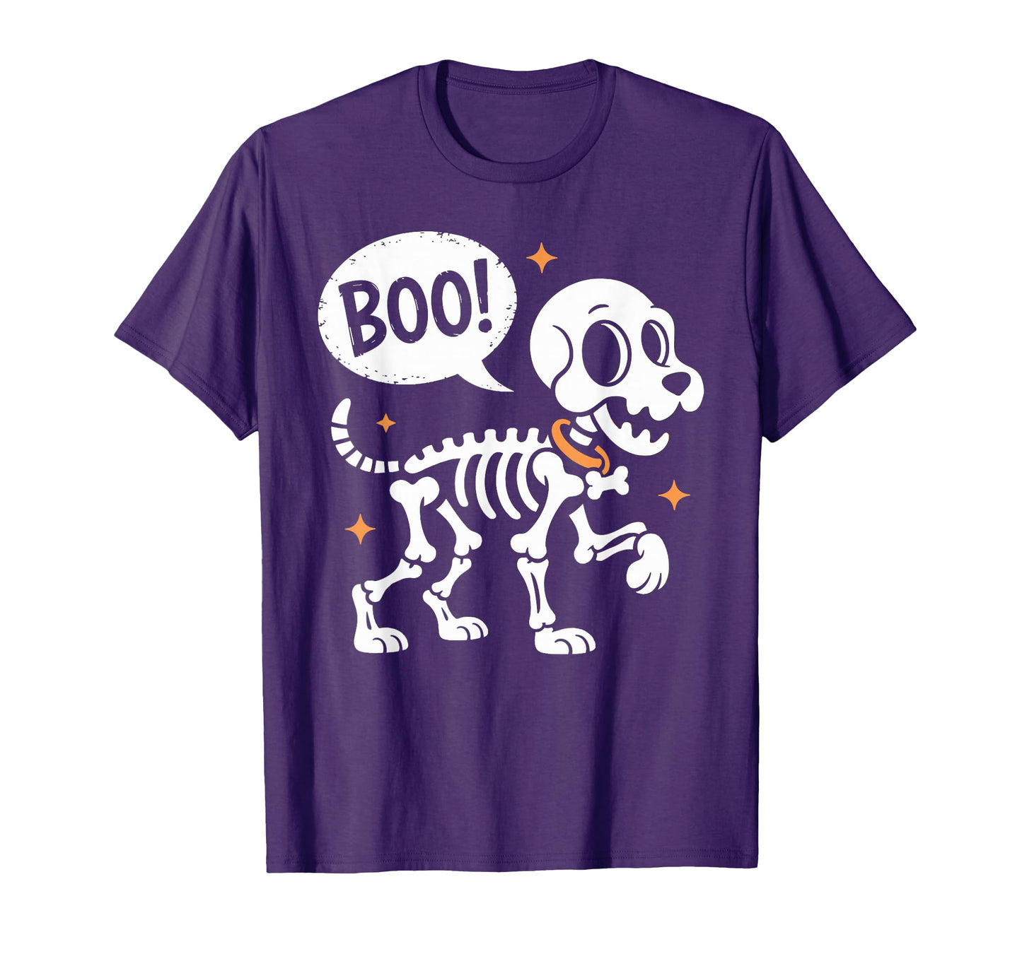 Boo Dachshund Skeleton Costume Halloween Dog T-Shirt