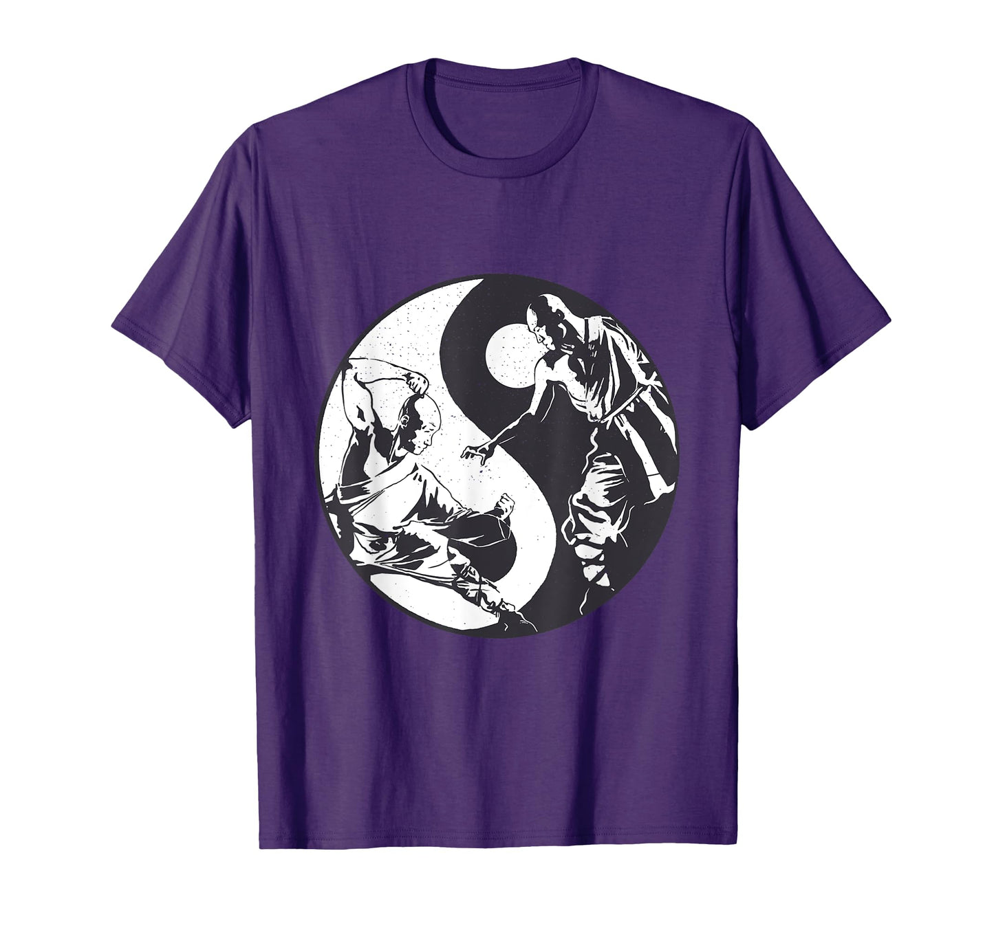 Shaolin Martial Arts Kung Fu Yin Yang MMA Chinese Vintage T-Shirt