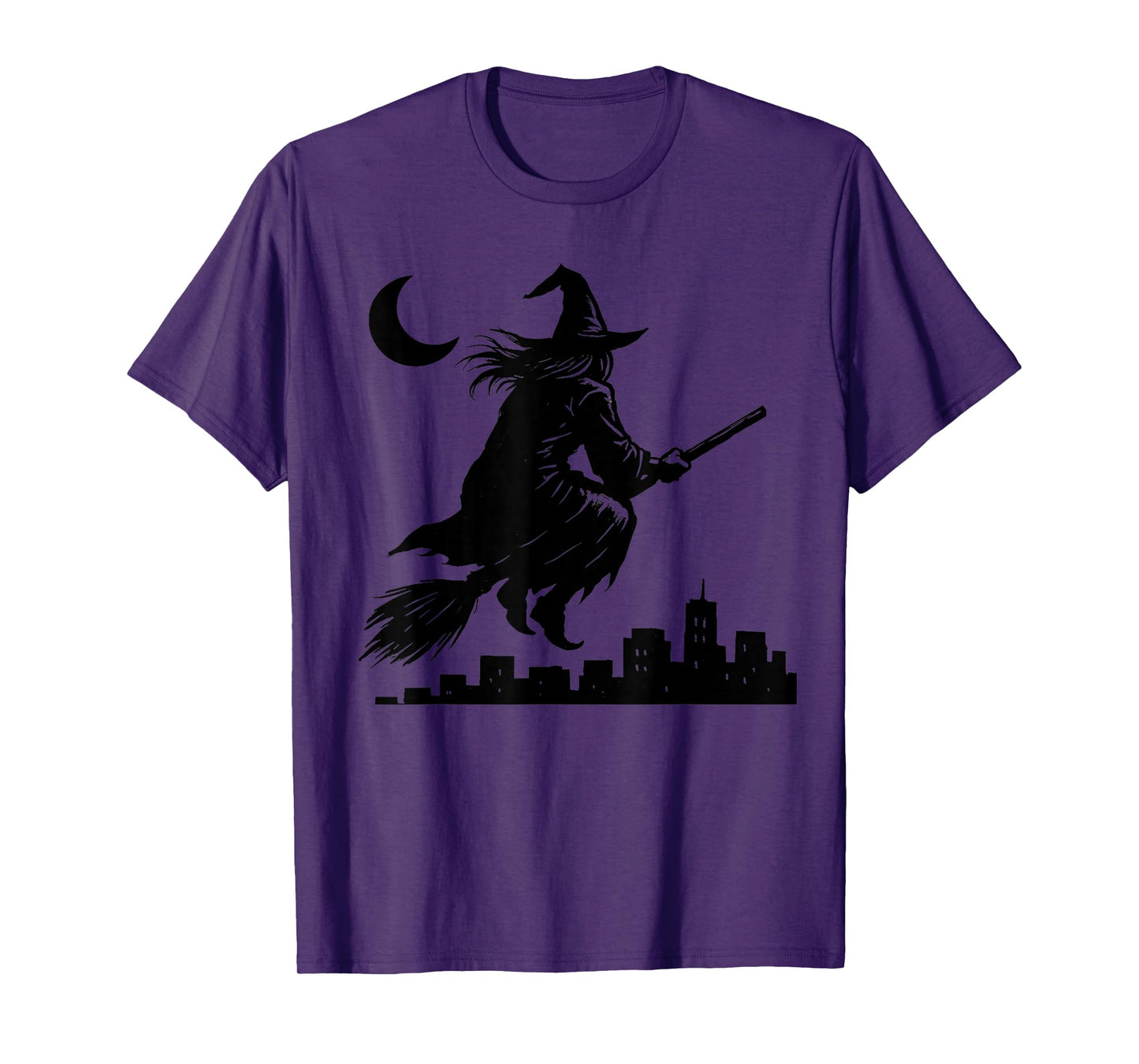 Halloween Witch Flying T-Shirt