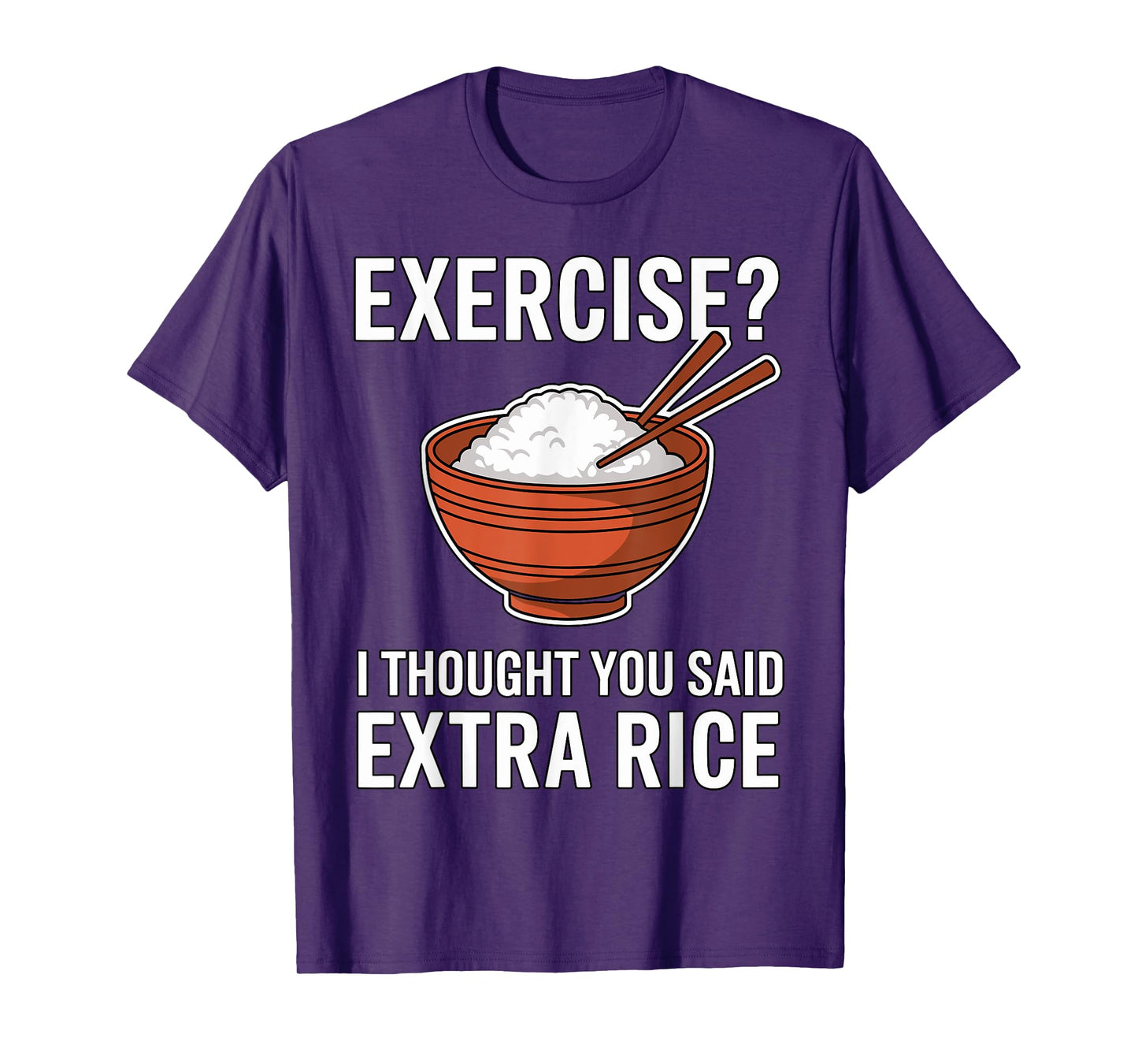 Magical and Funny Fitness Gifts Unisex-Adults Black Asian Cartoon T-Shirt