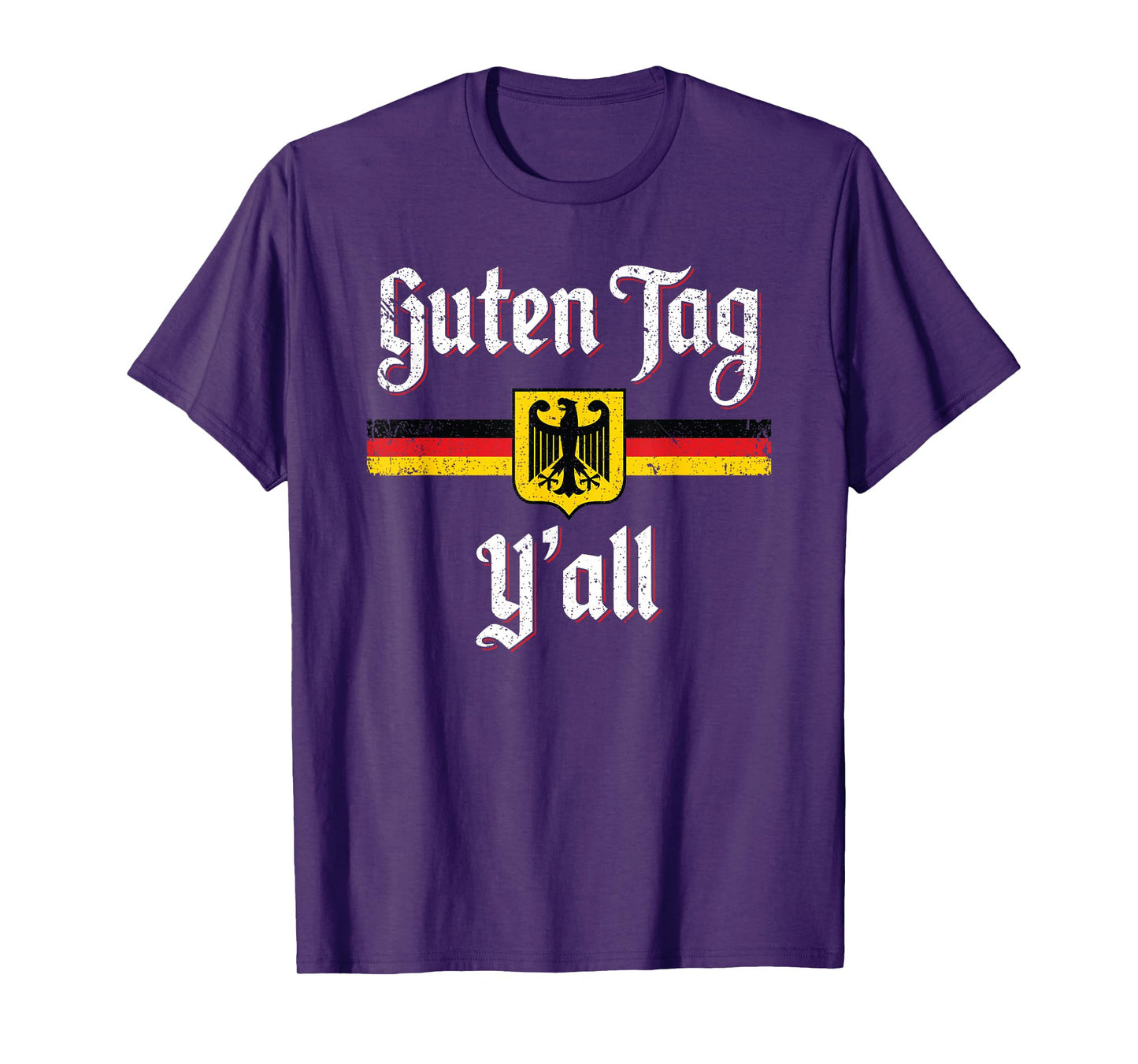 Oktoberfest German Flag Prost Guten Tag Y'all T-Shirt