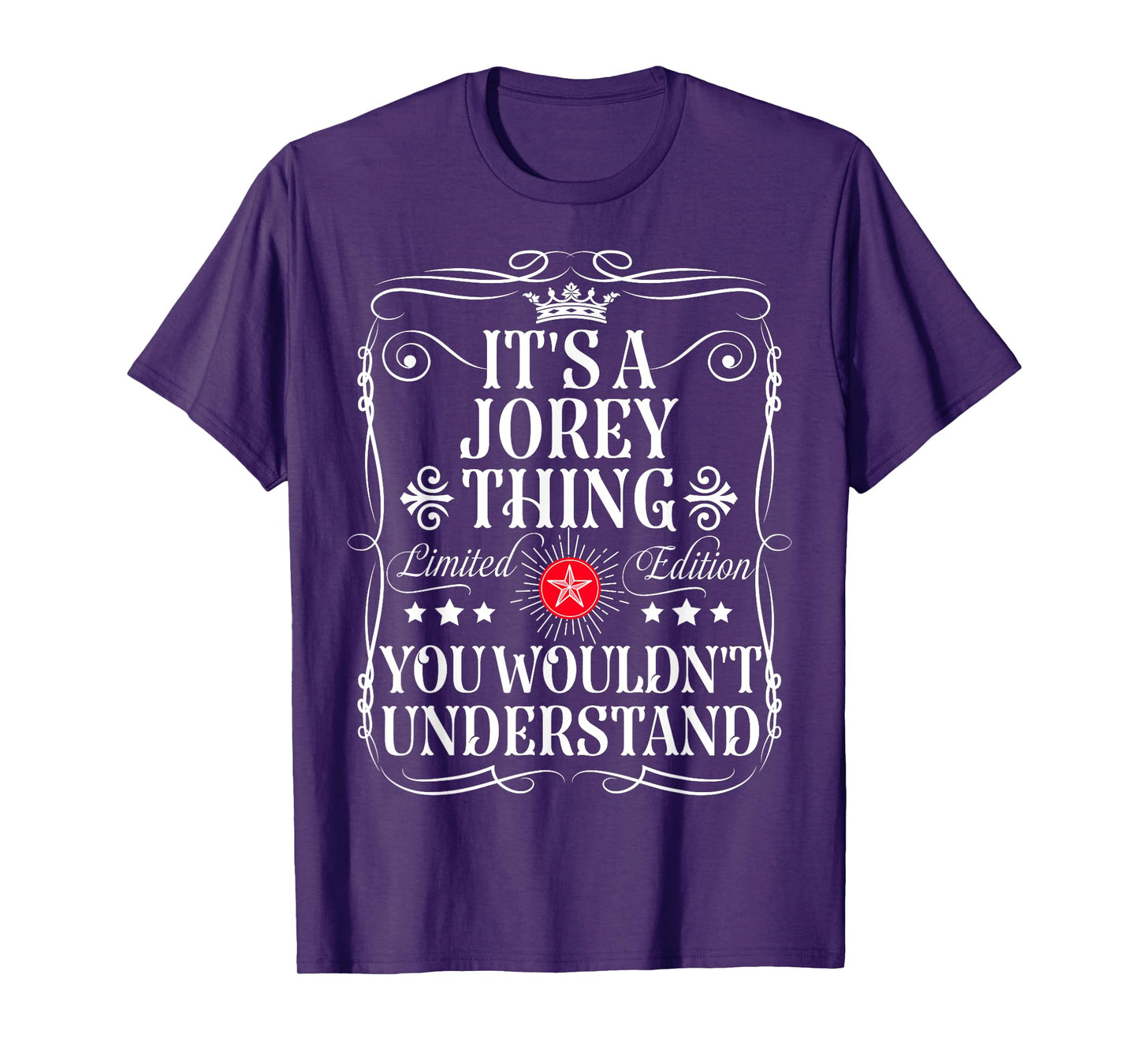 Jorey Name Its A Jorey Thing You Wouldn't Understand T-Shirt