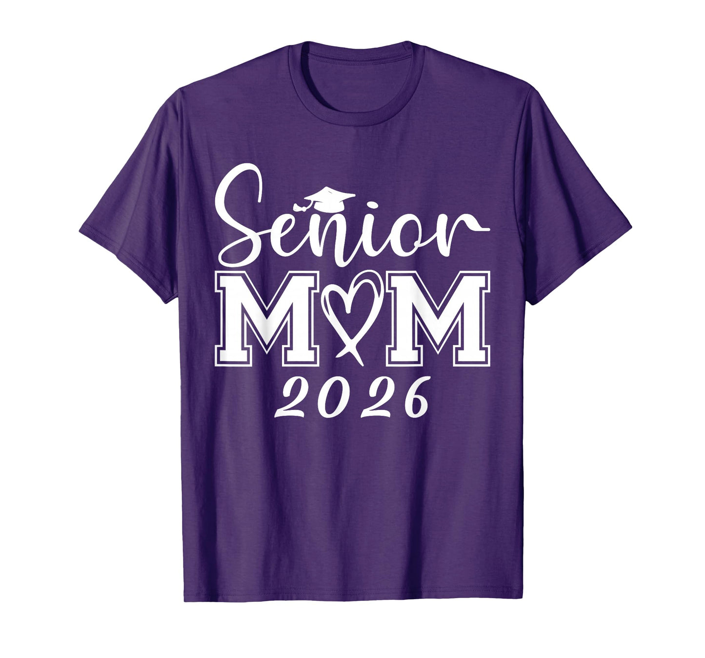 Mom Senior 2026 Proud Mom Of A Class Of 2026 Graduate Mother T-Shirt