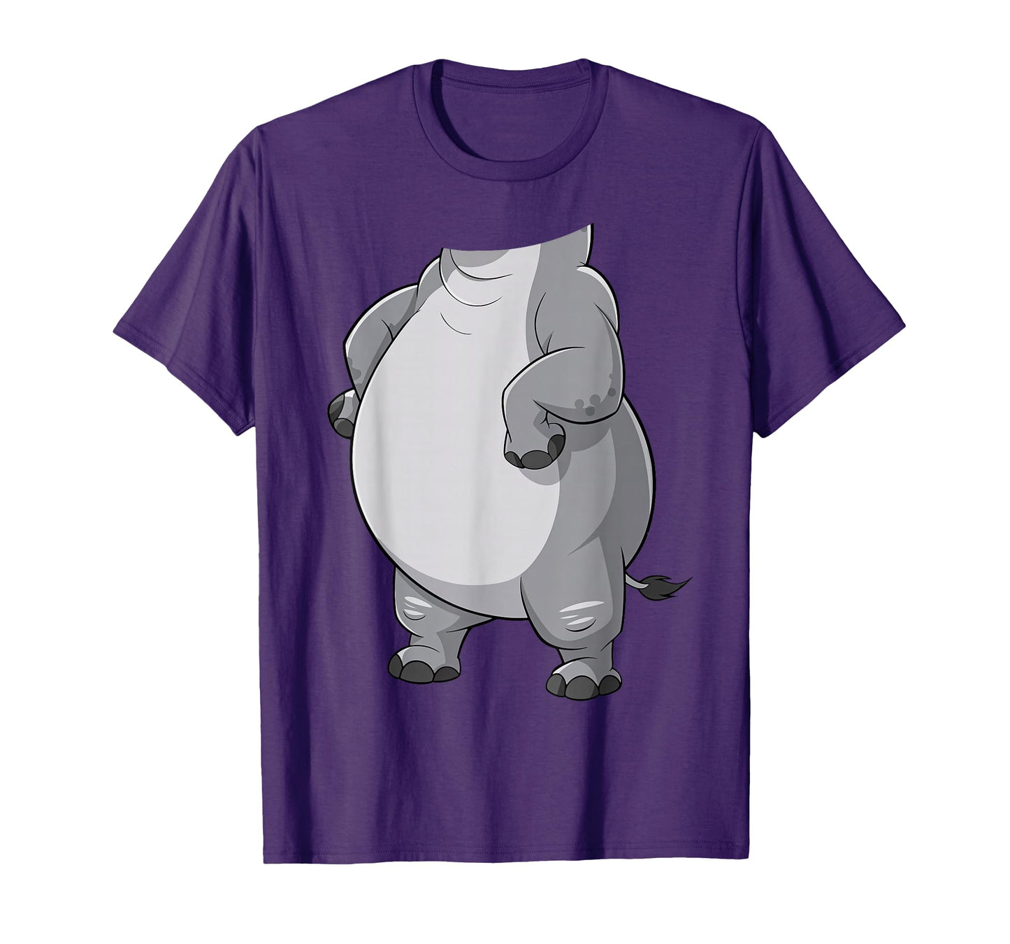 Hippo Shirt Adult Kids Men Women Hippopotamus Costume T-Shirt