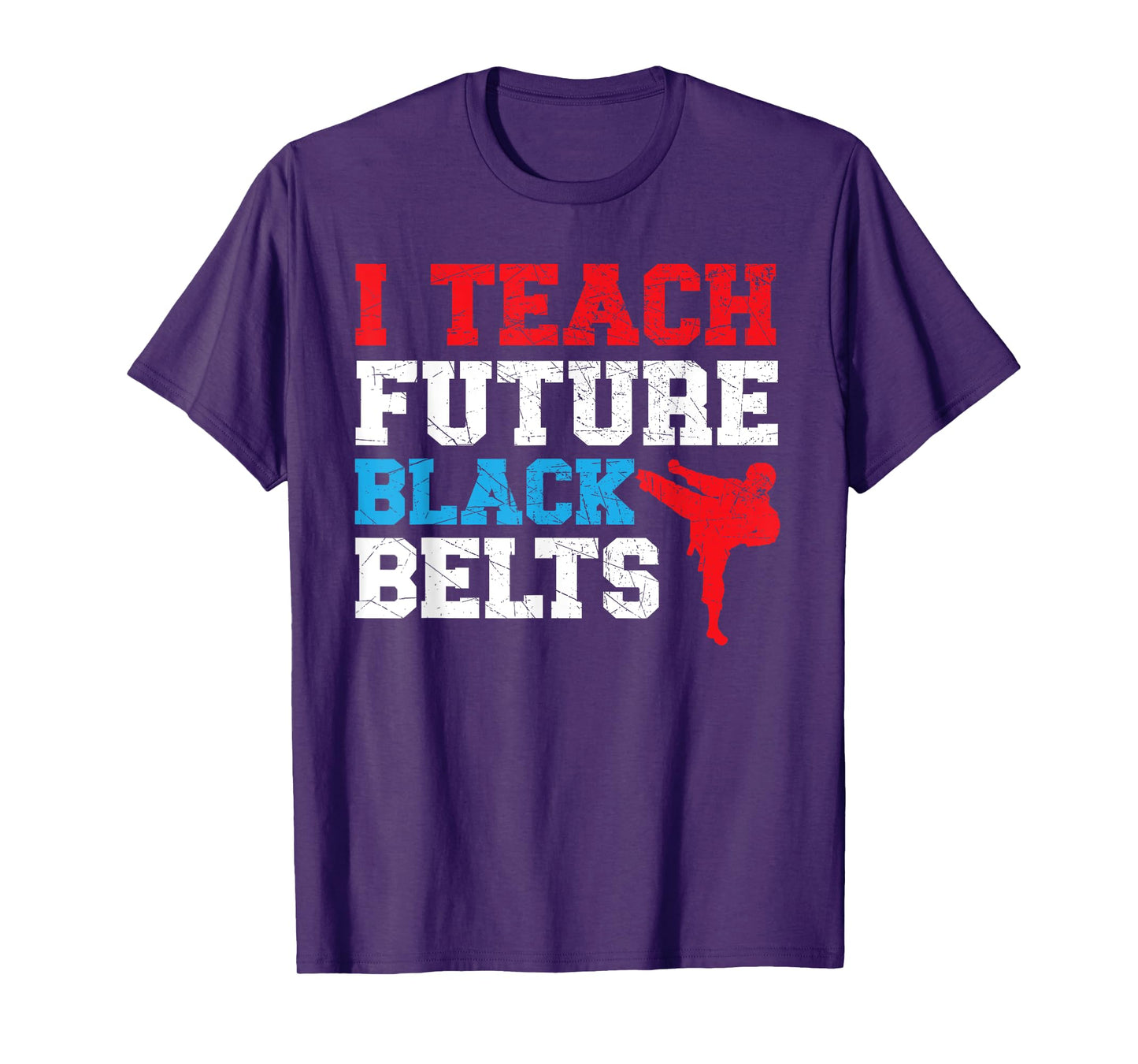I Teach Future Black Belts Martial Arts Taekwondo T-Shirt