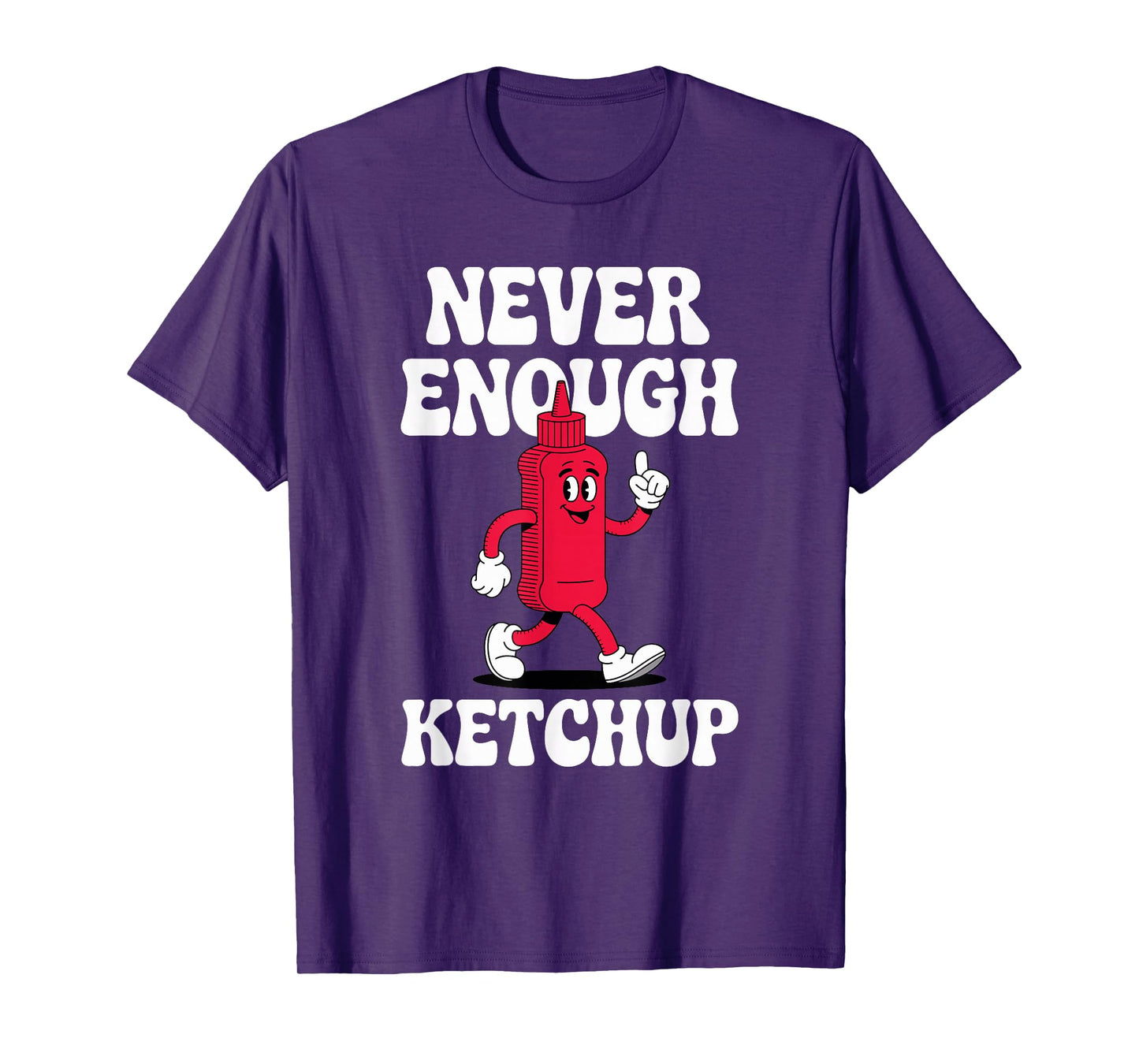 Funny Retro Ketchup Men Women Boys or Girls Ketchup T-Shirt
