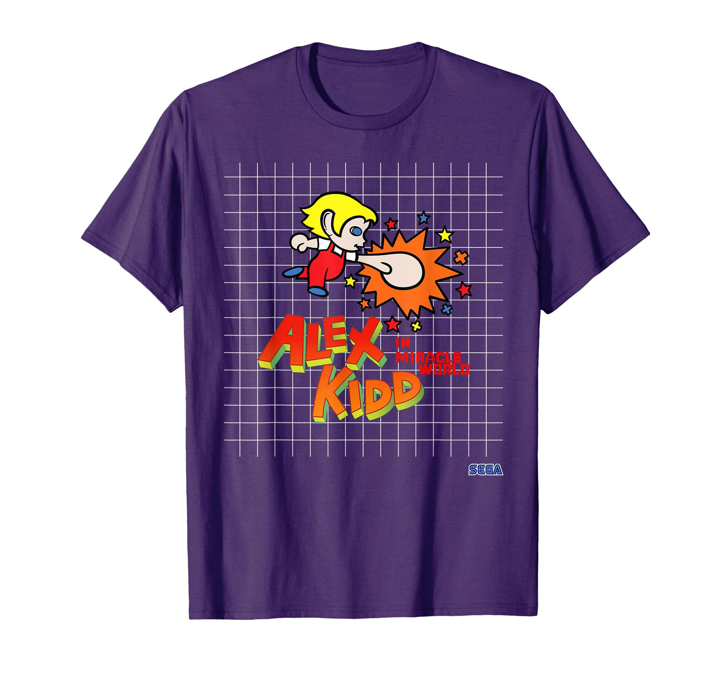 Alex Kidd key art SEGA Master System video game T-Shirt