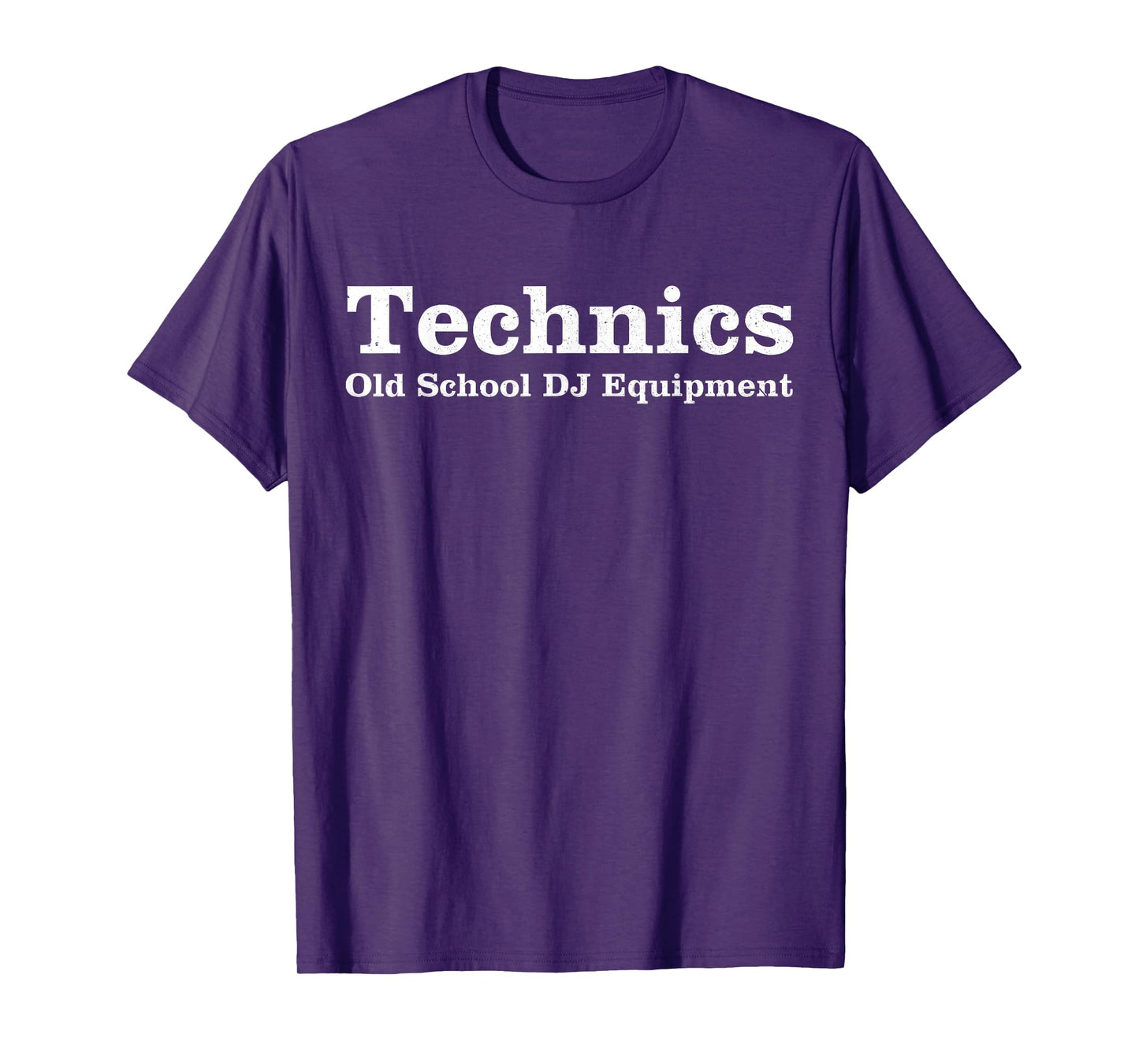 Vintage Music Turntables Technic Old School DJ Equipment T-Shirt