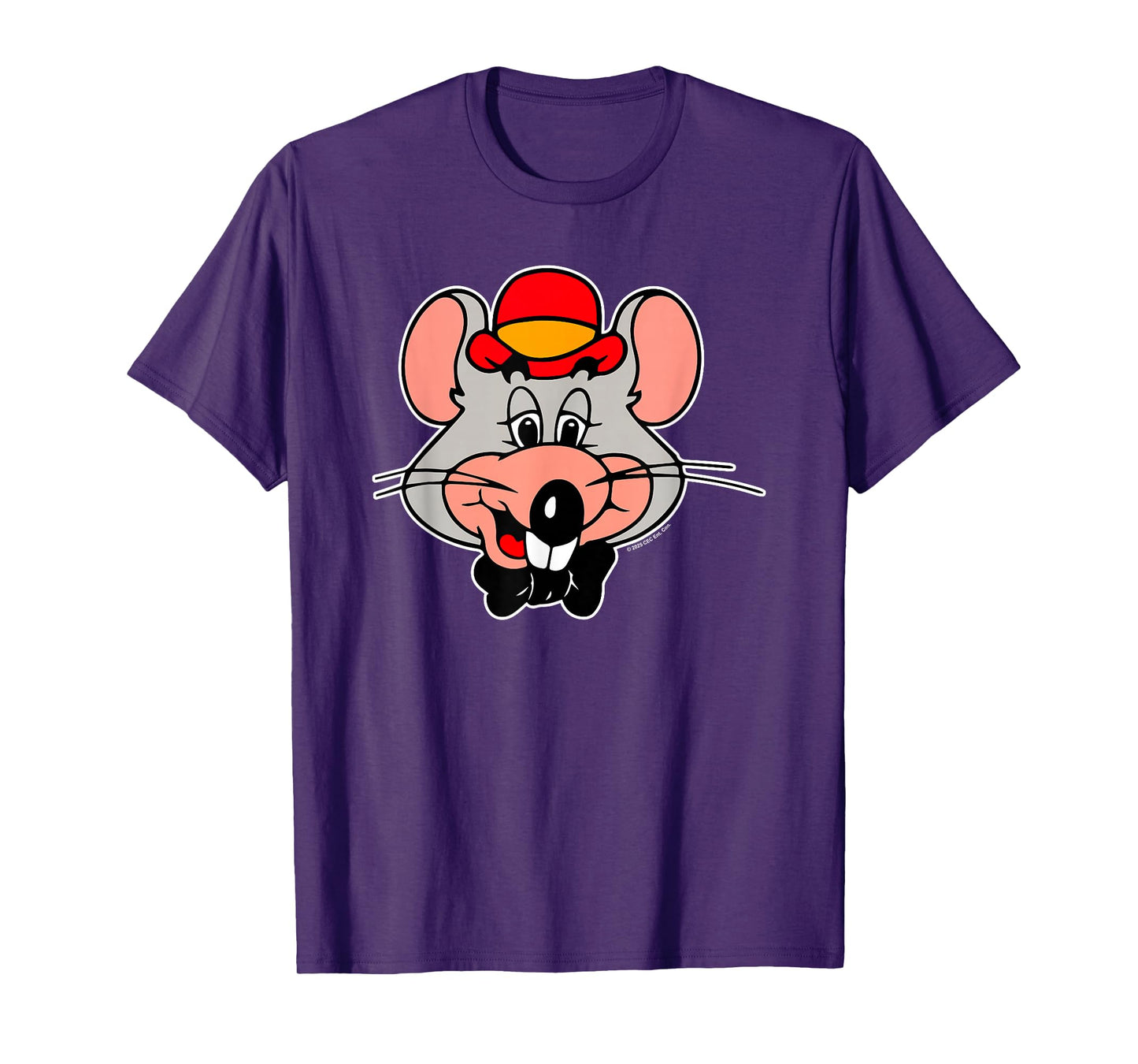 Chuck E. Cheese Big Face Vintage Chest Portrait T-Shirt