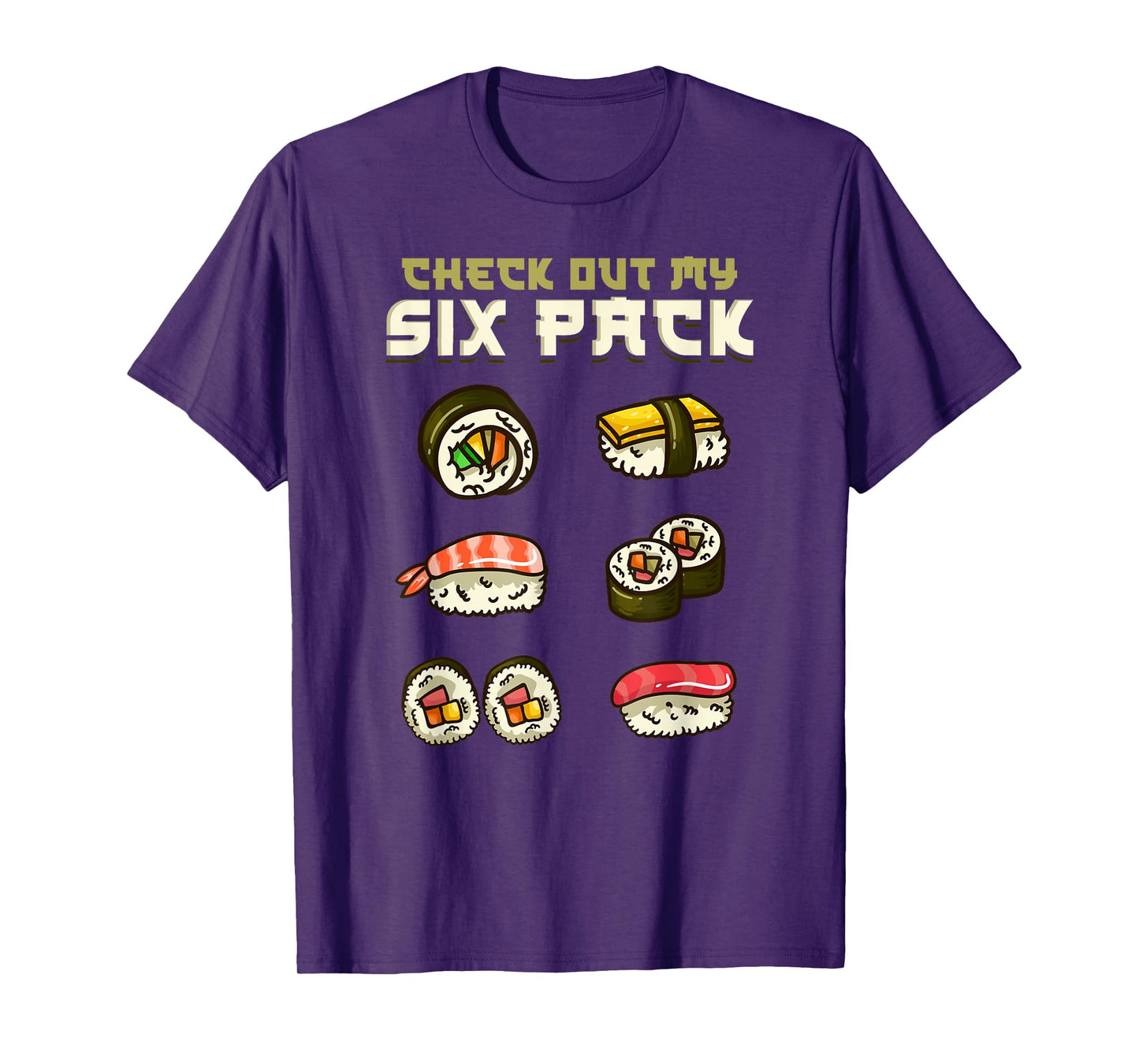 Sushi Japanese Gym T-Shirt