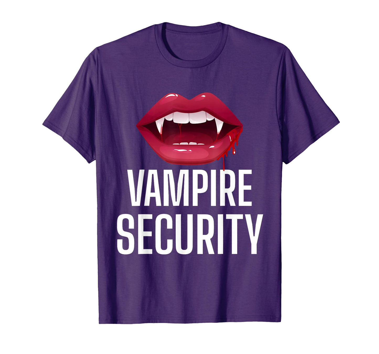 Vampire Security Funny Mom Dad Vampire Family Vampire Squad T-Shirt