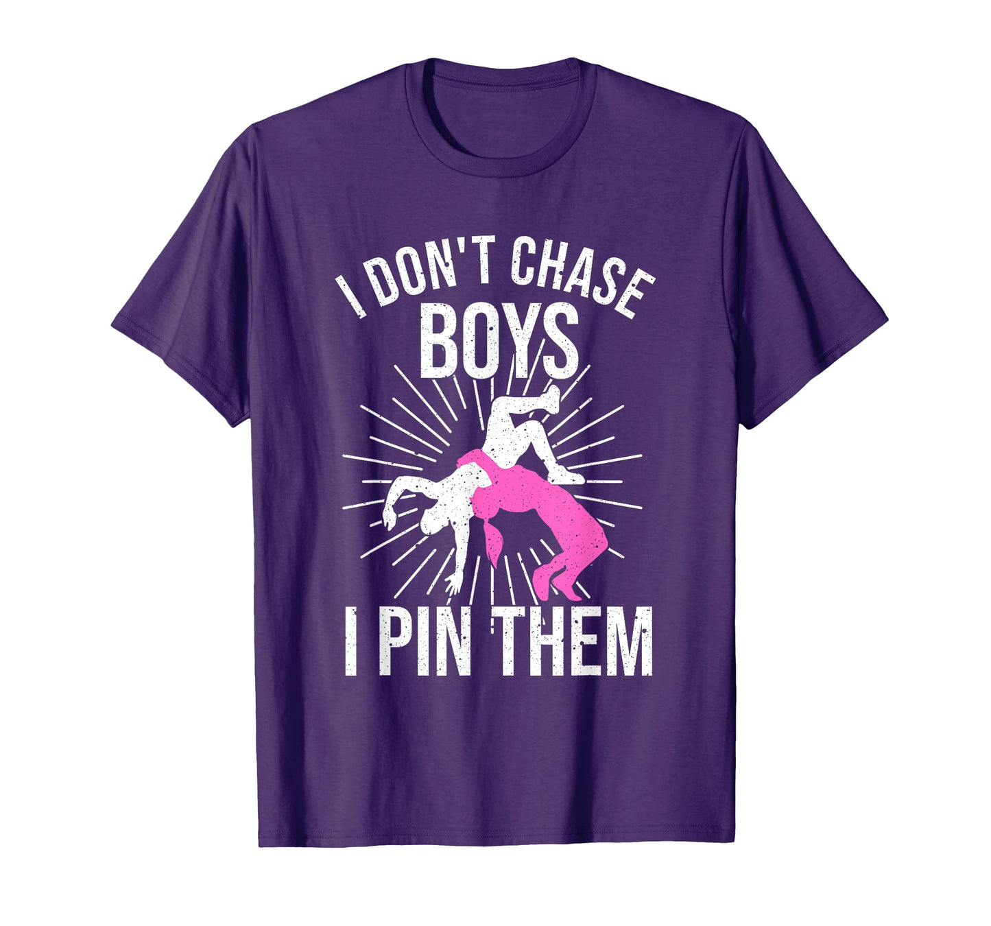 Funny Wrestling Girls Designs For Women Wrestle Athlete Fans T-Shirt