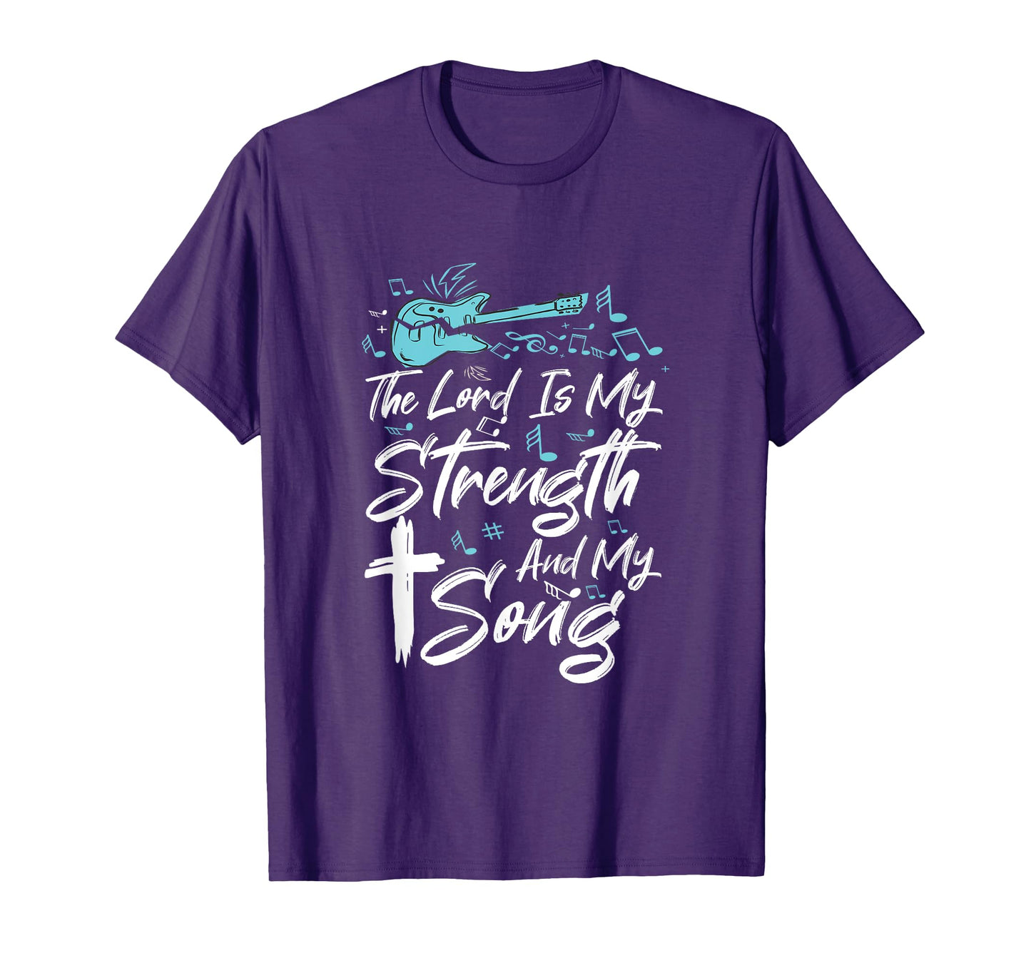 Christian Music Guitar Church Band Love God T-Shirt