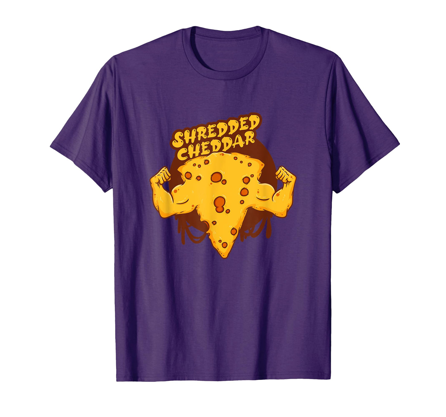 Shredded Cheddar Cheese Funny Cheese For Cheese Lovers T-Shirt