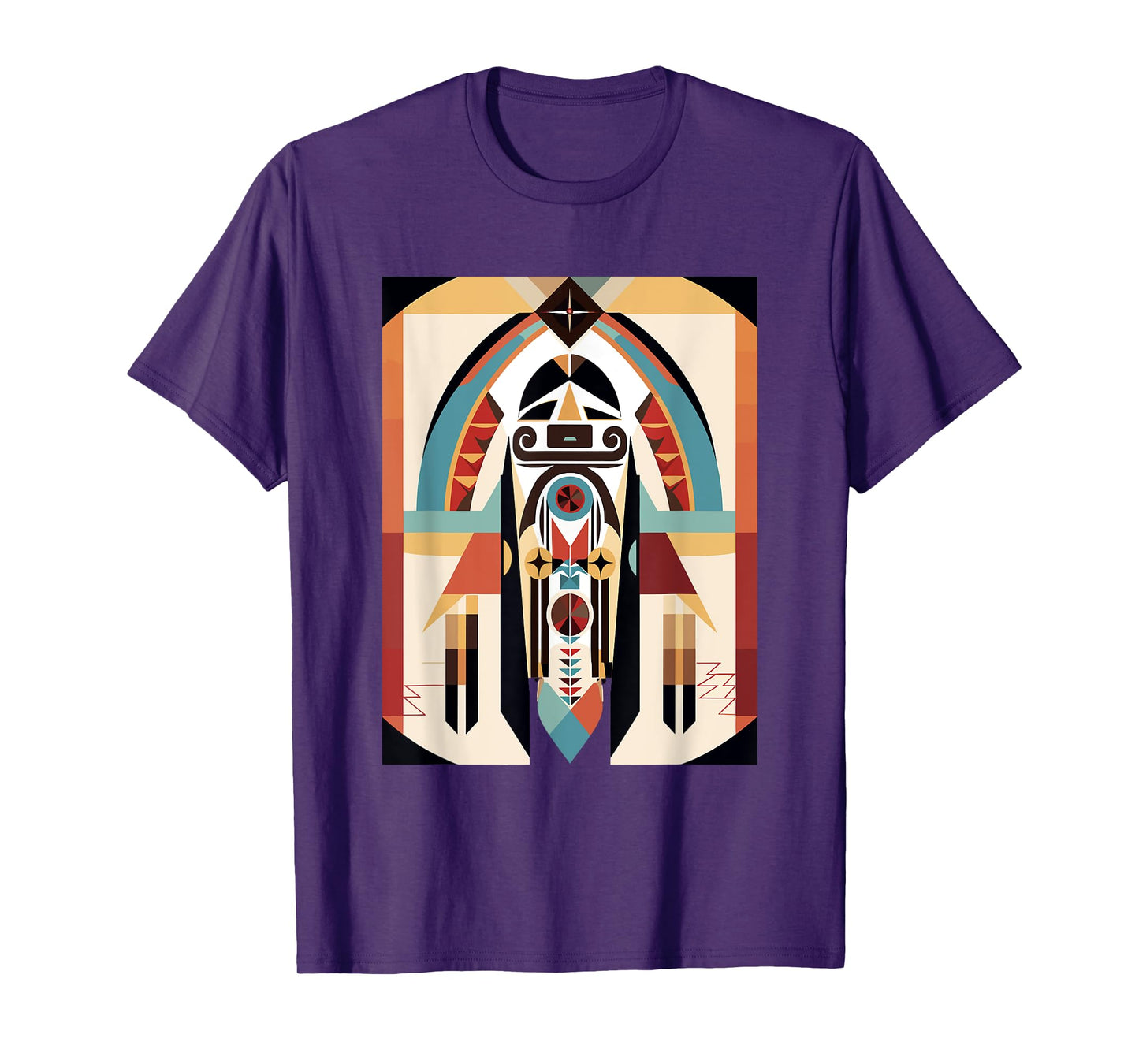 Hopi Art Design American Style Kachina T-Shirt