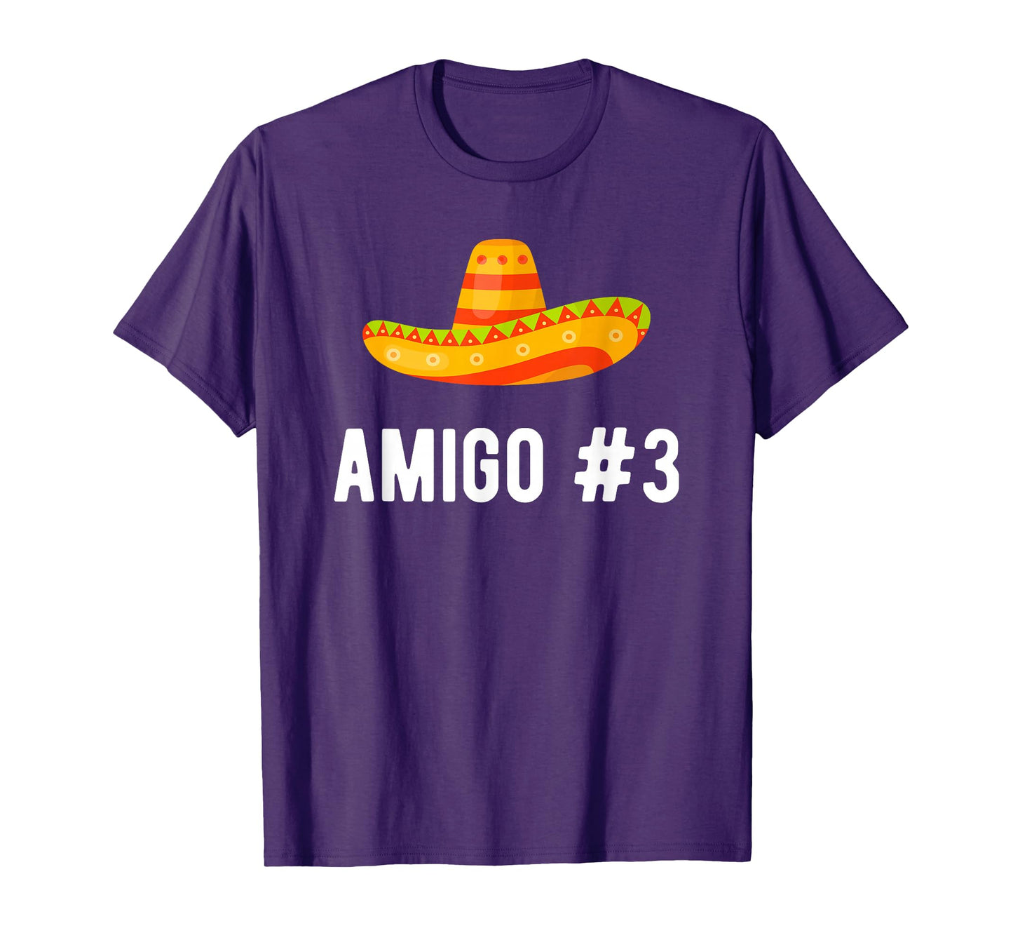 Halloween Group Matching Costume Funny Mexican Amigo #3 T-Shirt