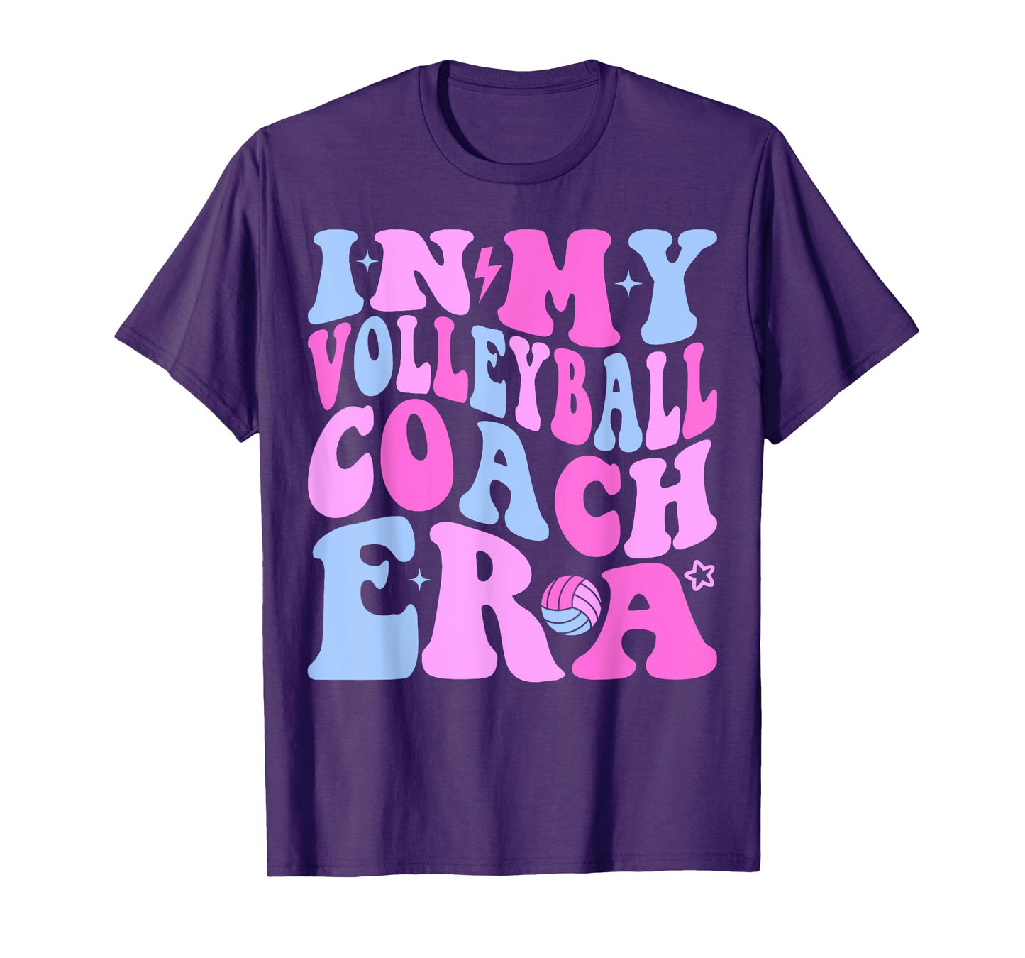 In My Volleyball Coach Era Volleyball Lover Coach Sports T-Shirt