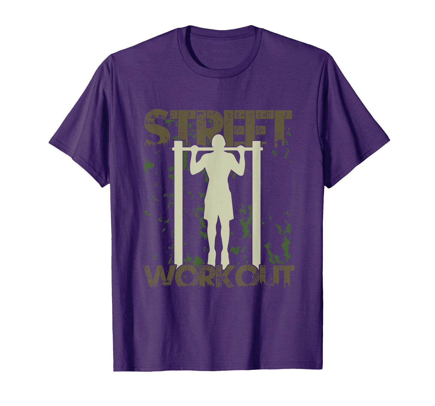 Street Workout Calisthenics Training Gym Exercise Fitness T-Shirt