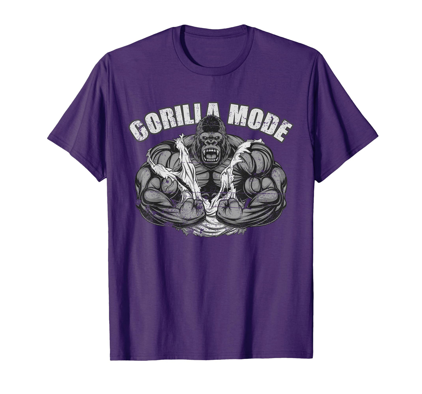 Gorilla Mode Gym Ape Fitness Coach Swole Monkey T-Shirt