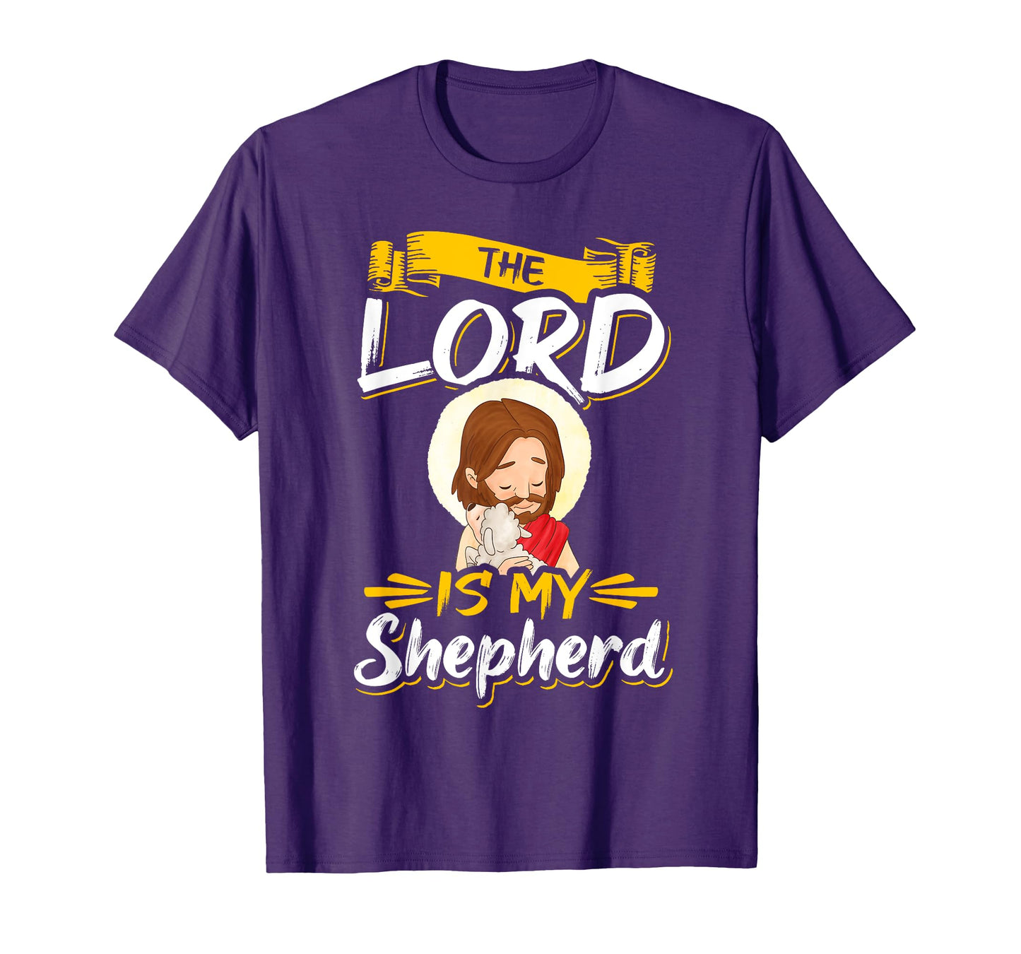 The Lord is my Shepherd Bible Church Jesus Psalm 23 T-Shirt