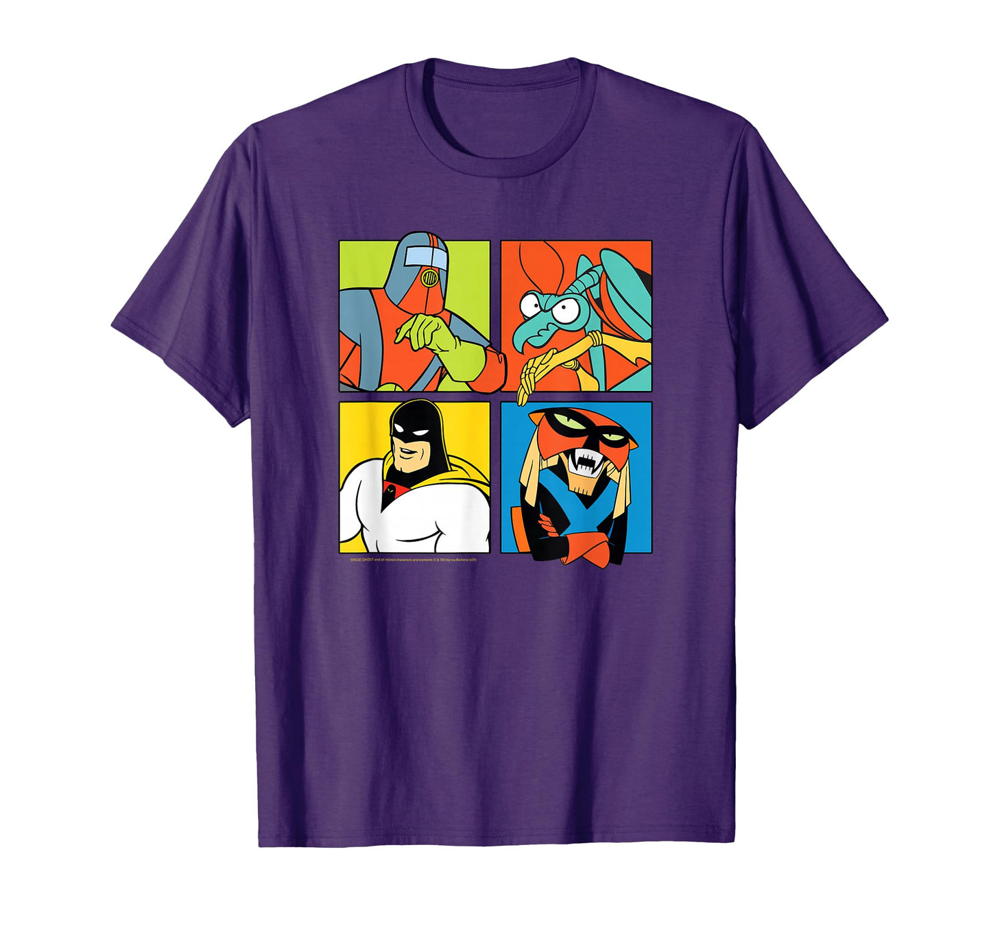 Space Ghost Coast to Coast Hero Villains T-Shirt