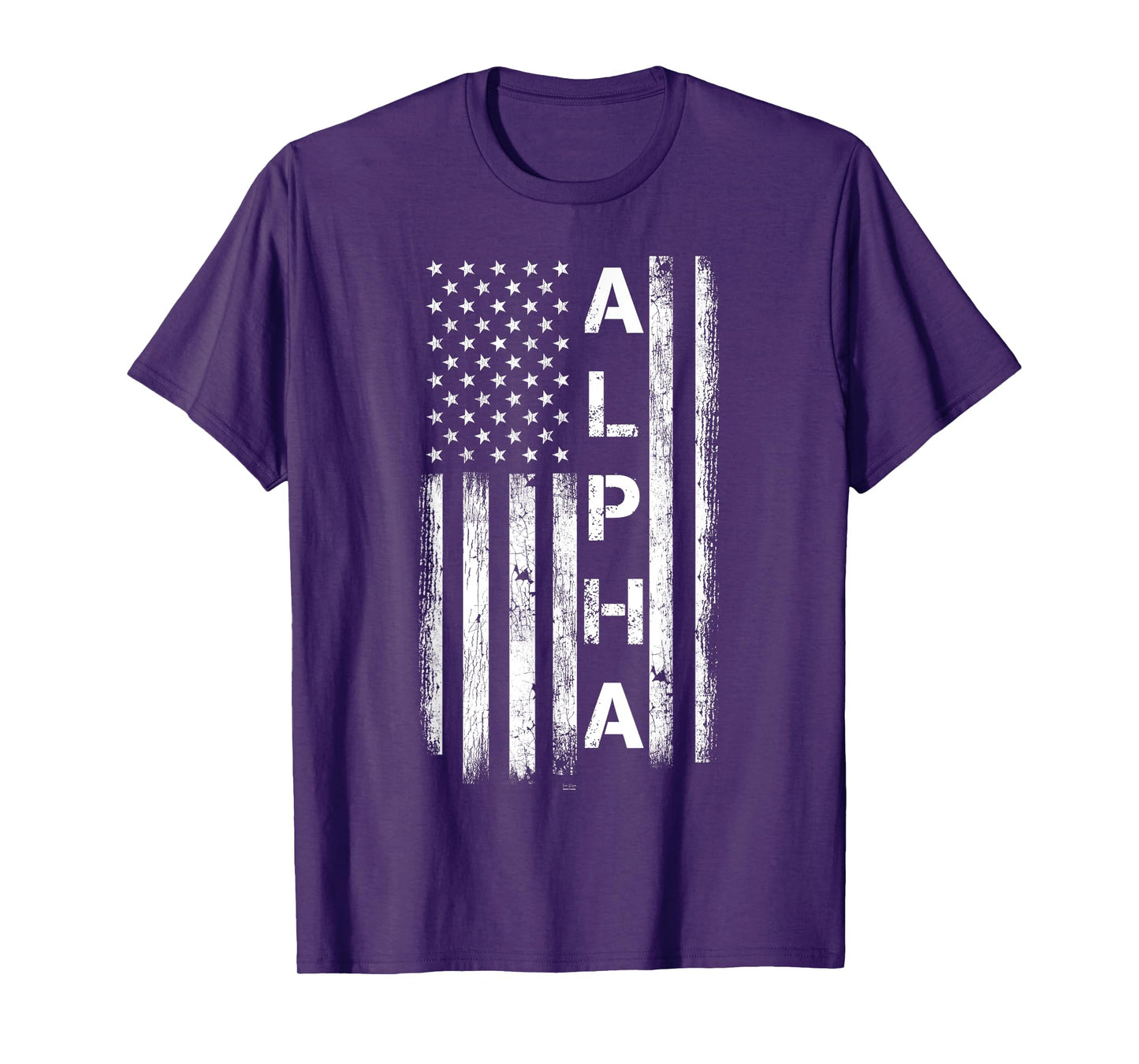 Gym ALPHA-FLAG Workout Bodybuilding Fitness Cool Graphic T-Shirt