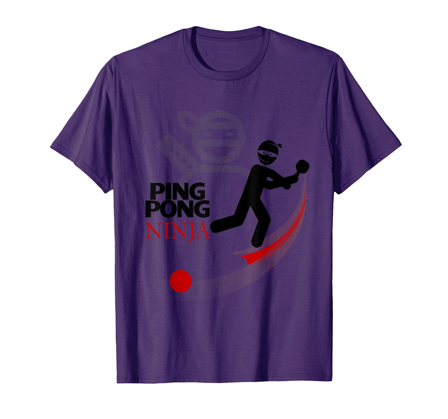 Ping Pong Ninja Cool Funny Table Tennis Player Gift T-Shirt