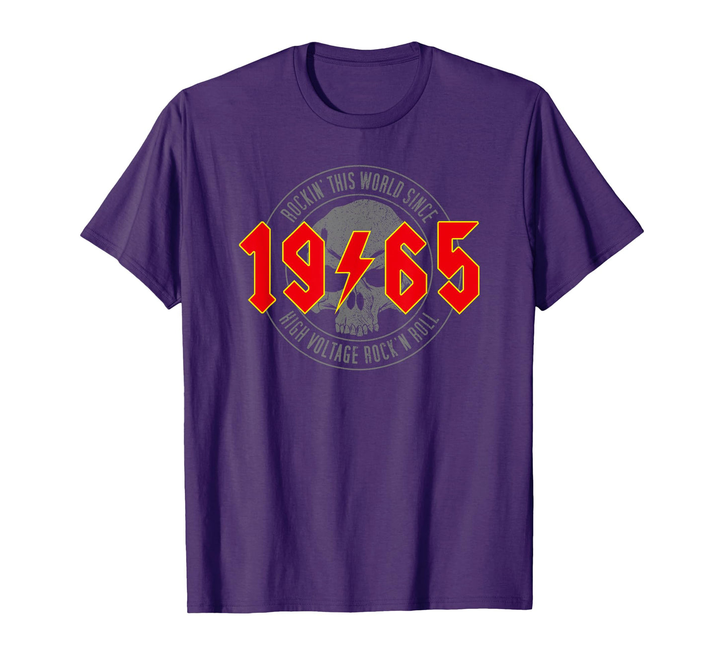 Rockin' Since 1965 Classic Rock 1965 Birthday T-Shirt