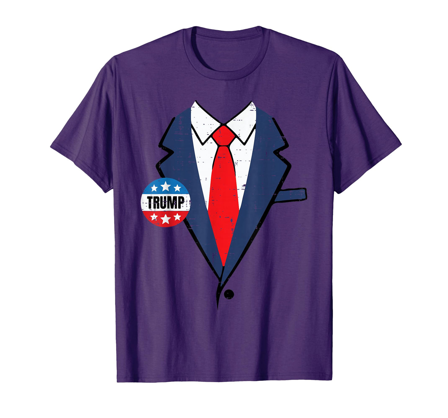 Halloween President Suit Costume Funny Men Women Kid T-Shirt