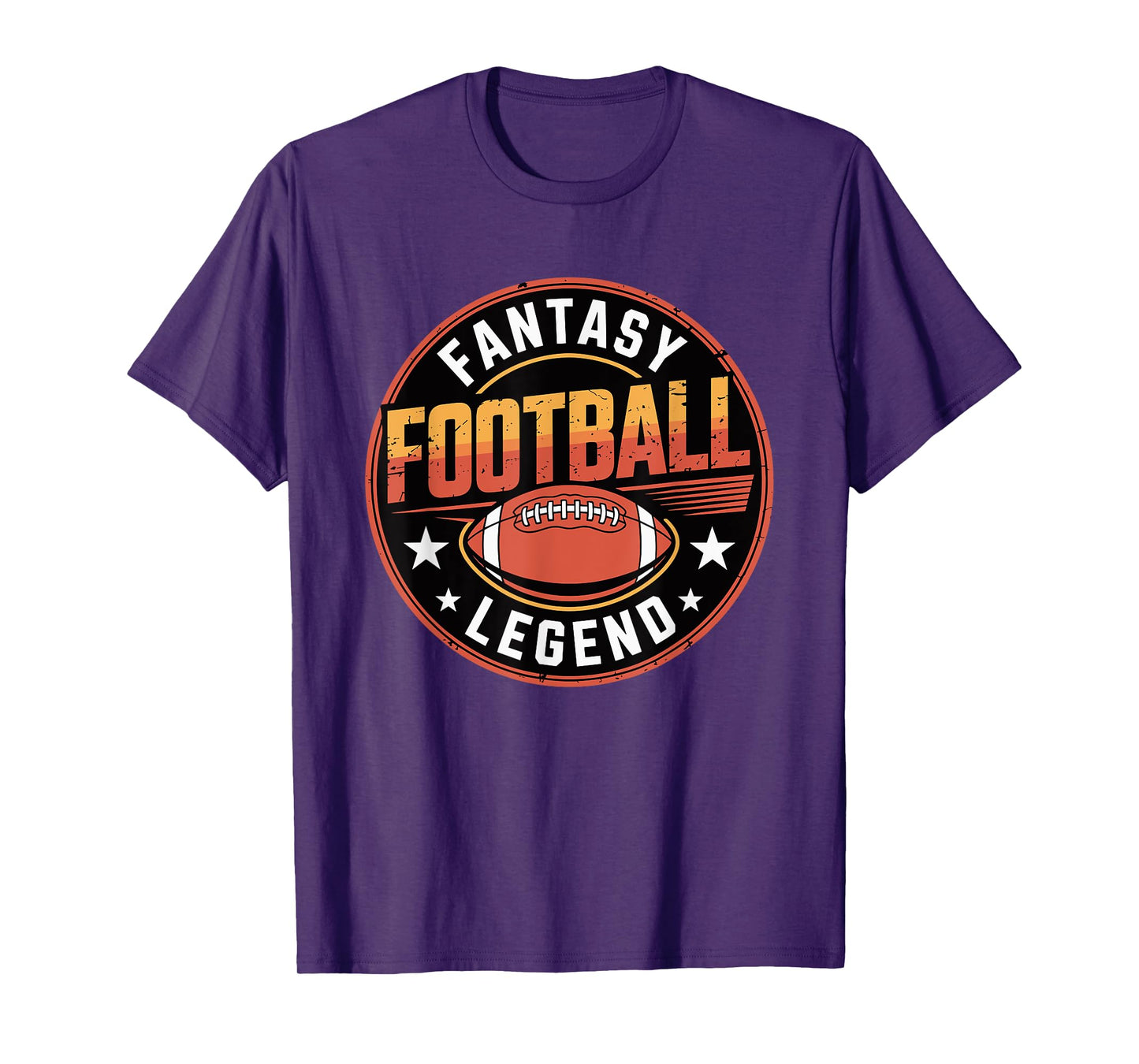 Fantasy Football Retro Legend Vintage Sports Humor T-Shirt
