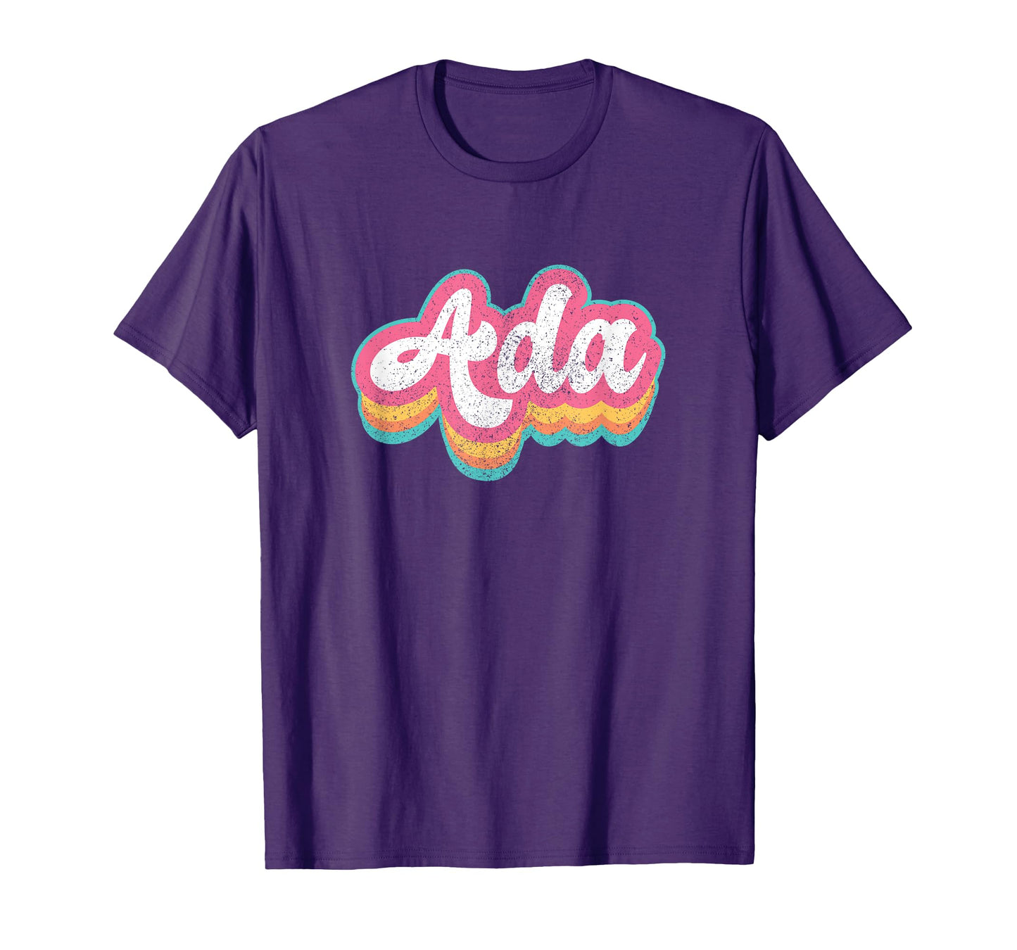 Ada First Name Girl Vintage 70s 80s Personalized T-Shirt