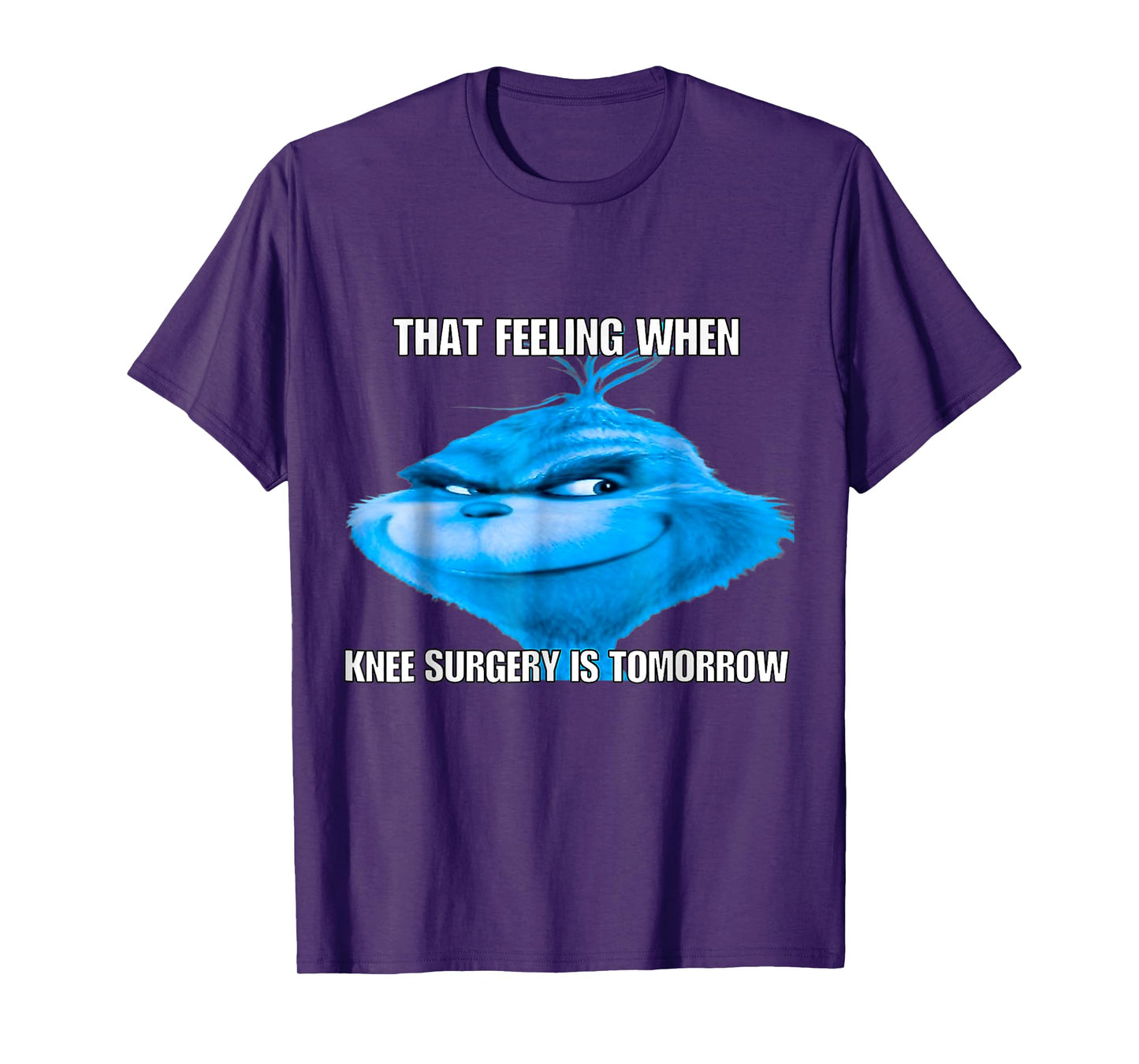 That Feeling When Knee Surgery Is Tomorrow Bird Funny Meme T-Shirt