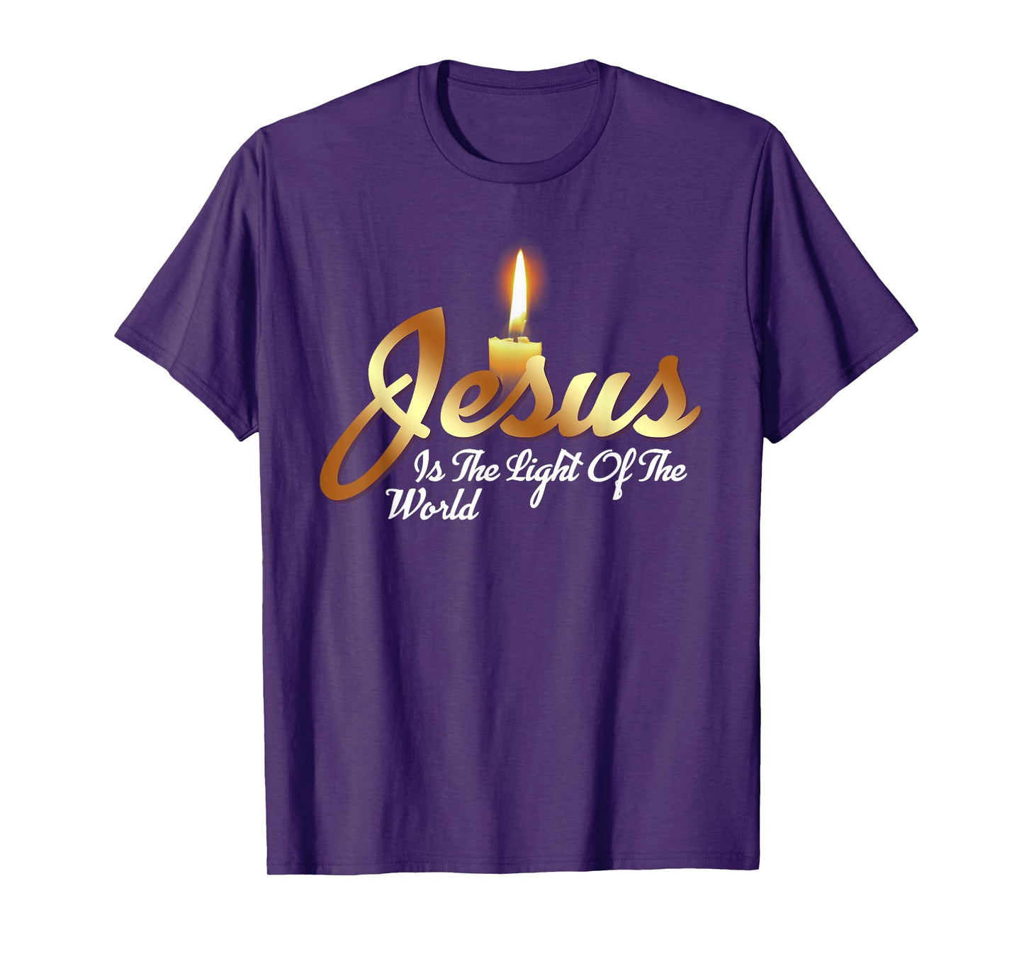 Jesus Is The Light Of The World Christian T-Shirt