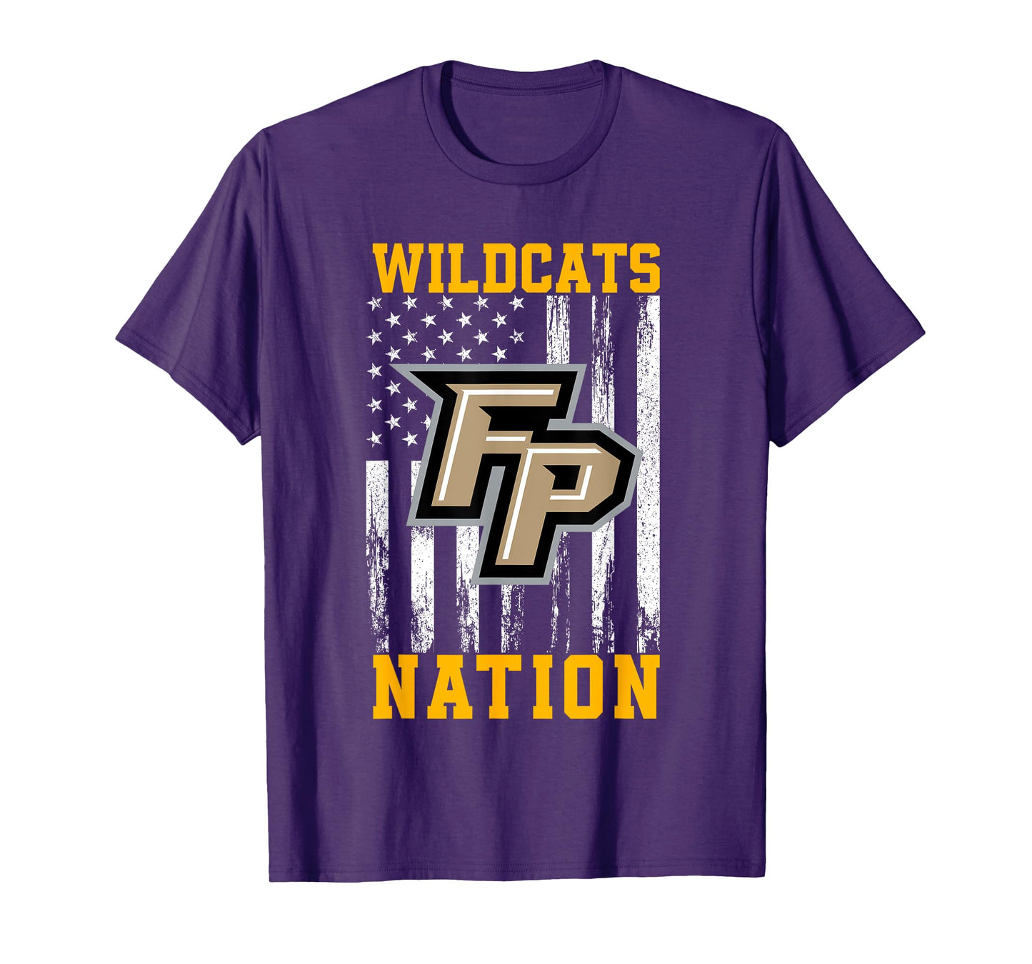 Fort Payne Wildcats Logo Nation HS T-Shirt