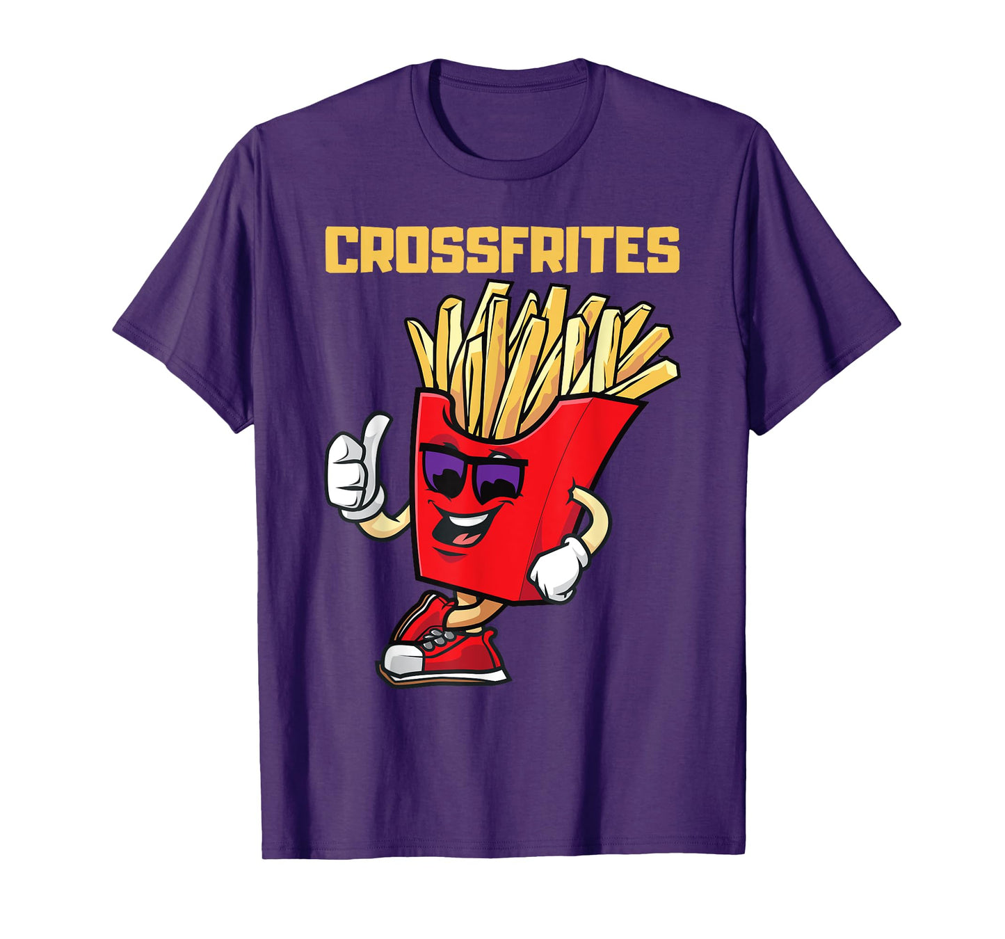 Crossfrites Funny Gym Men Woman T-Shirt