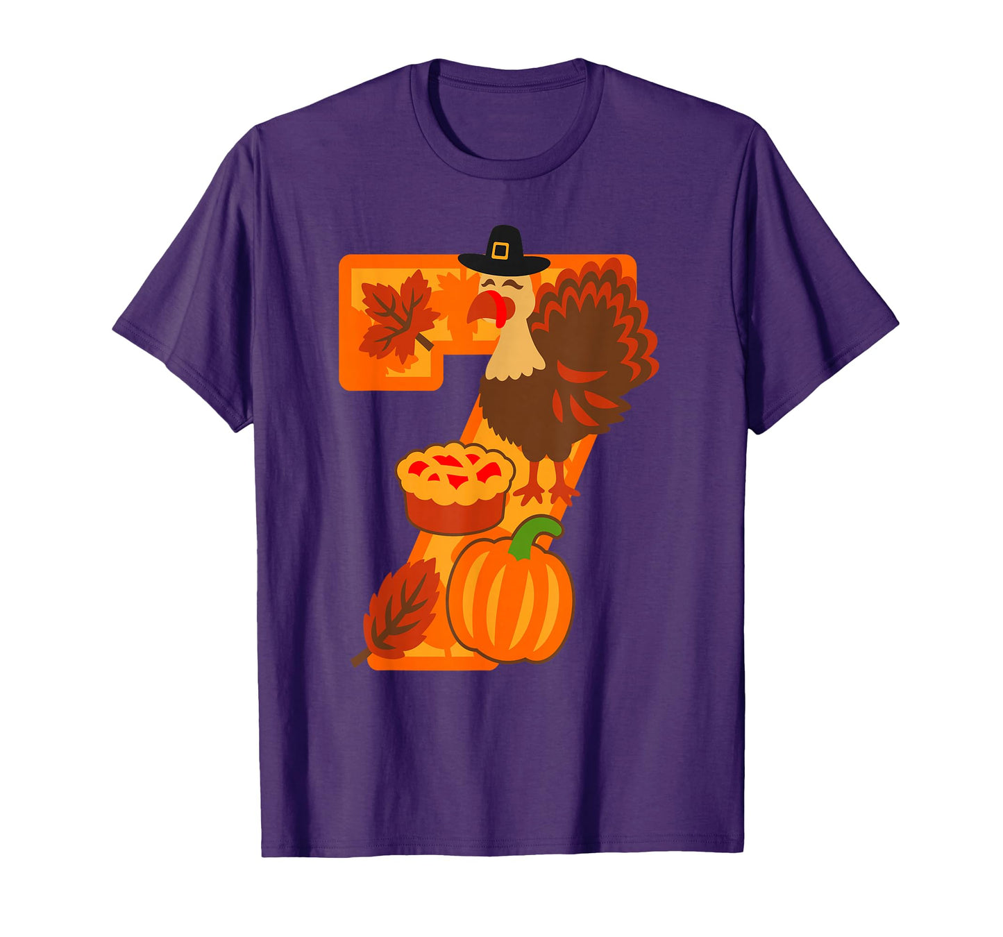 Funny Six Seven Meme 6 7 Thanksigivng Matching Outfit Couple T-Shirt